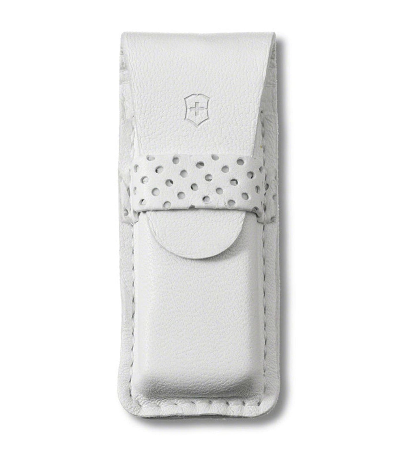 Small Leather Pouch White