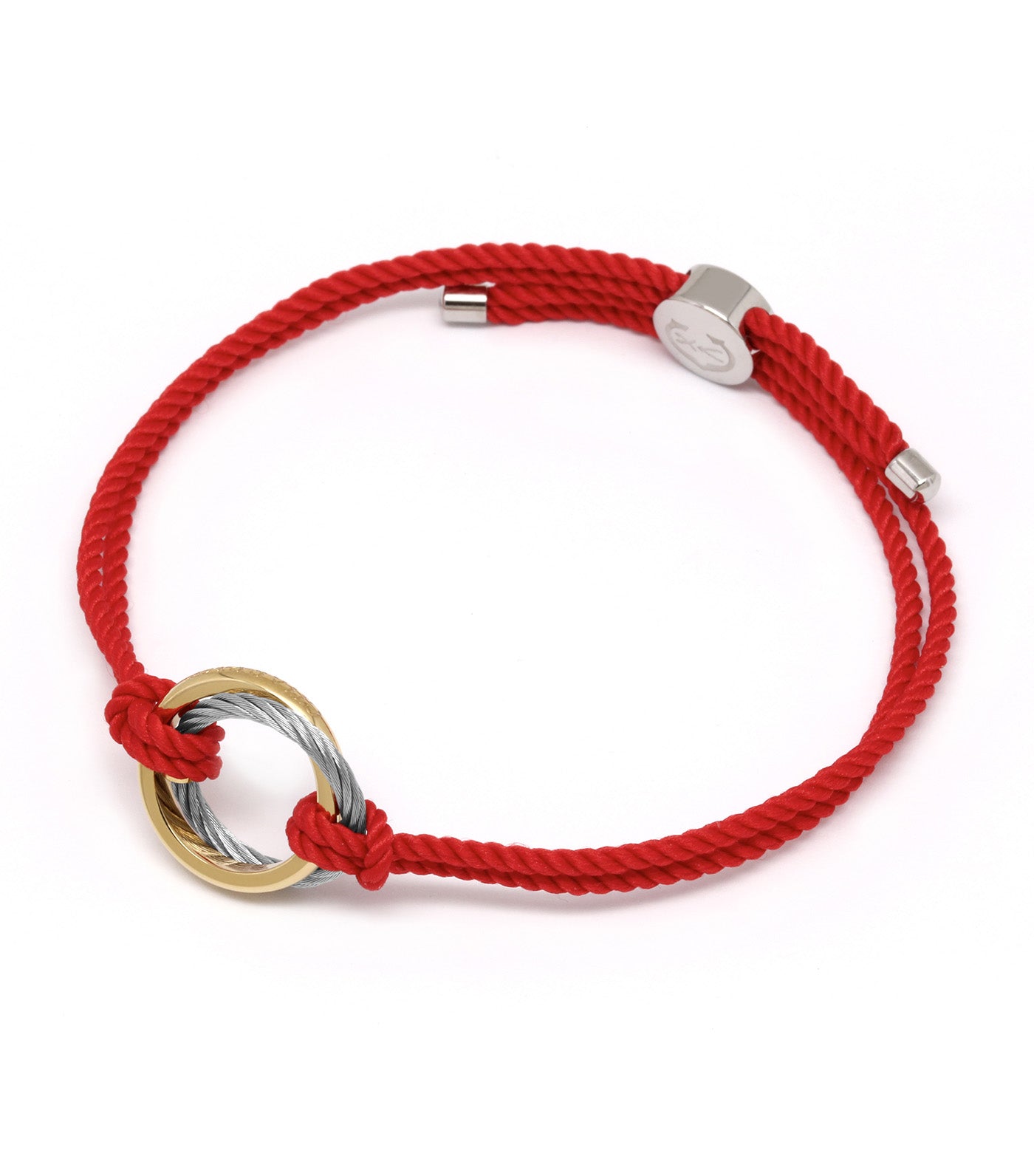Marina Circle Bracelet Red/Yellow Gold