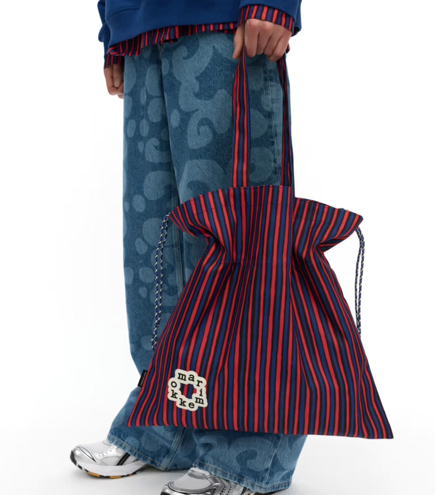 Metka Piccolo Kioski Shoulder Bag Blue/Red