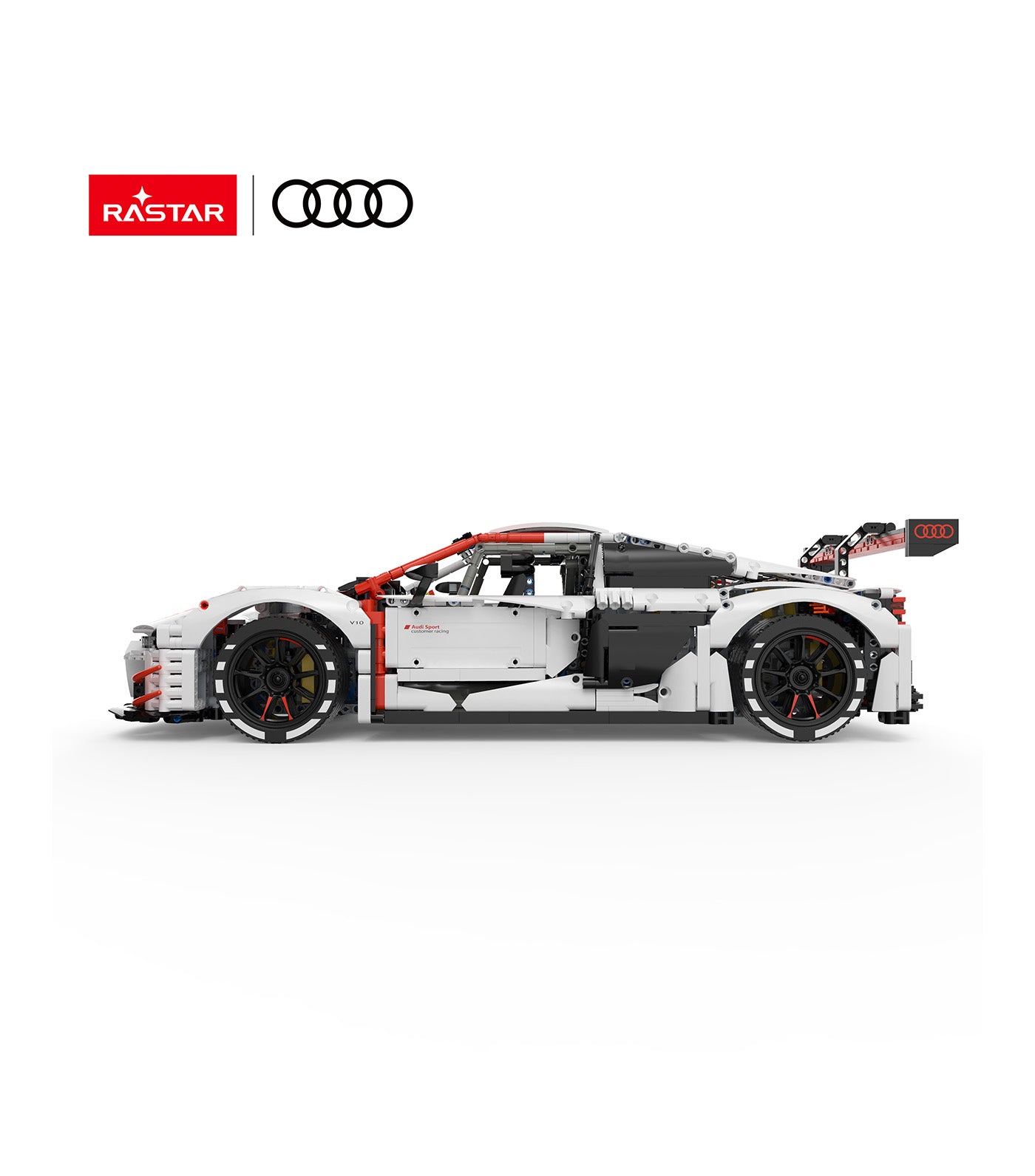 1:8 Audi R8 LMS GT3 Bricks Standard Version