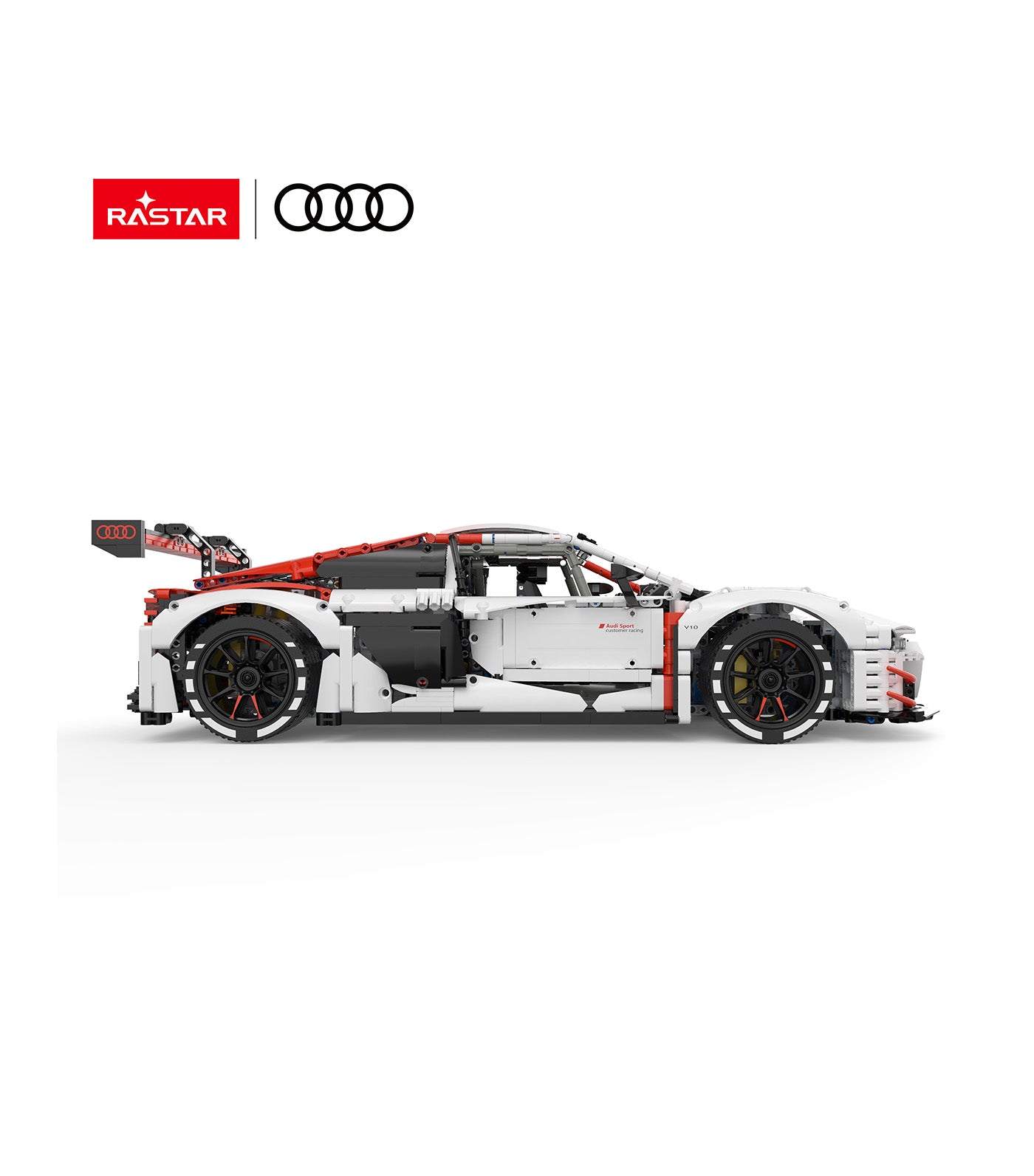 1:8 Audi R8 LMS GT3 Bricks Standard Version