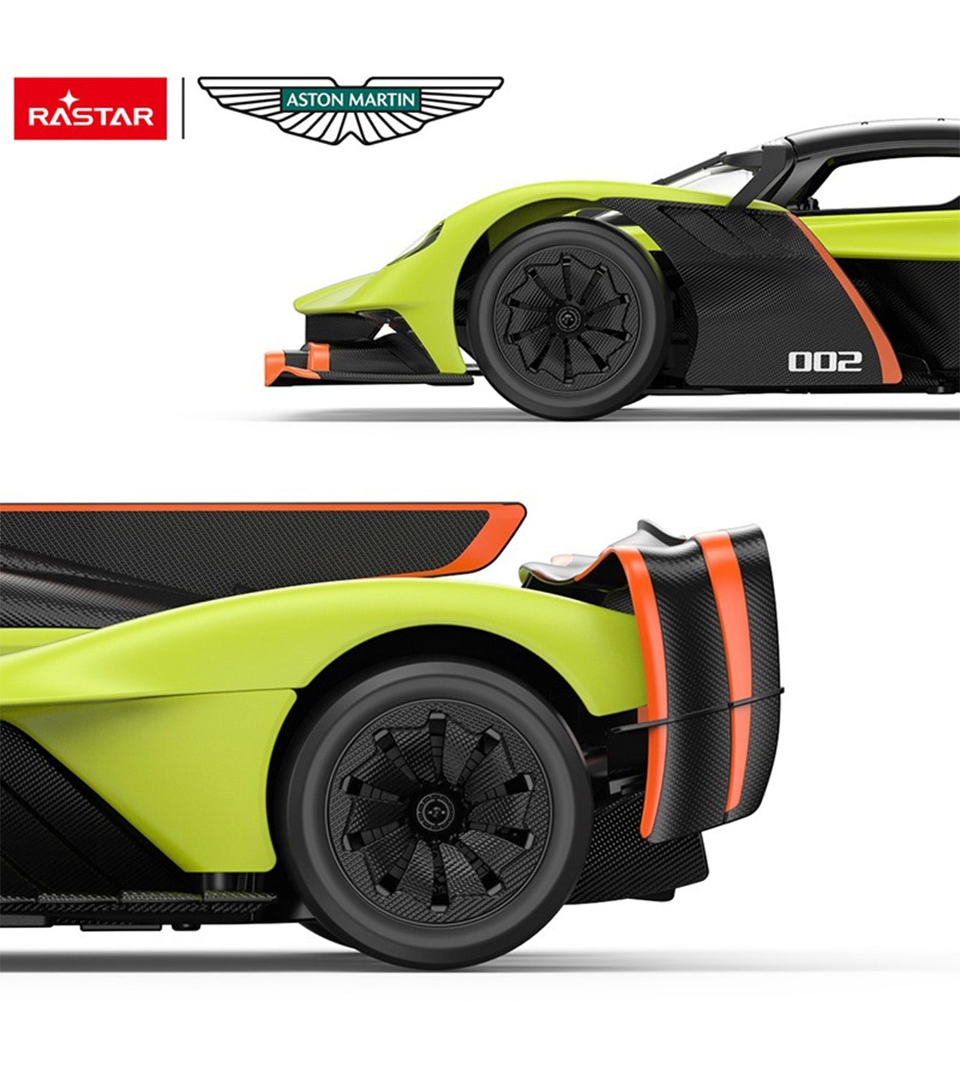 1:14 Aston Martin Valkyrie AMR Pro Green/Dark Green