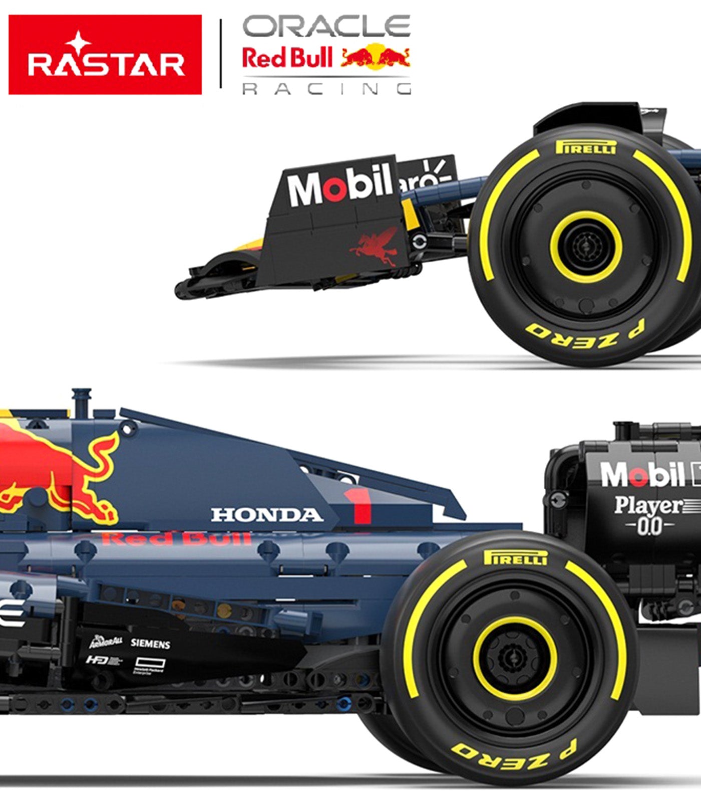 1:8 Red Bull F1 RB19 Bricks Standard Version