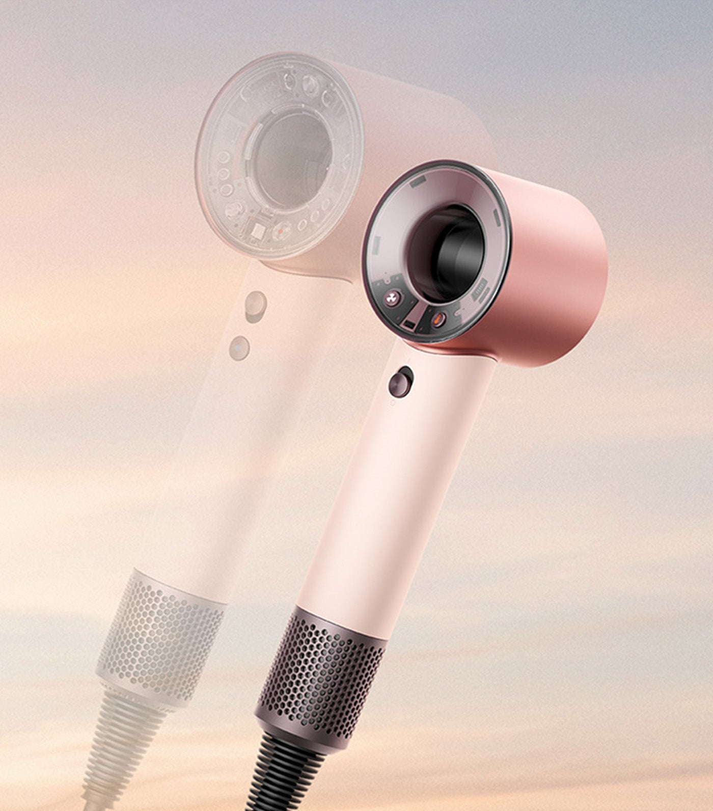 Supersonic Travel Hair Dryer Ceramic Pink