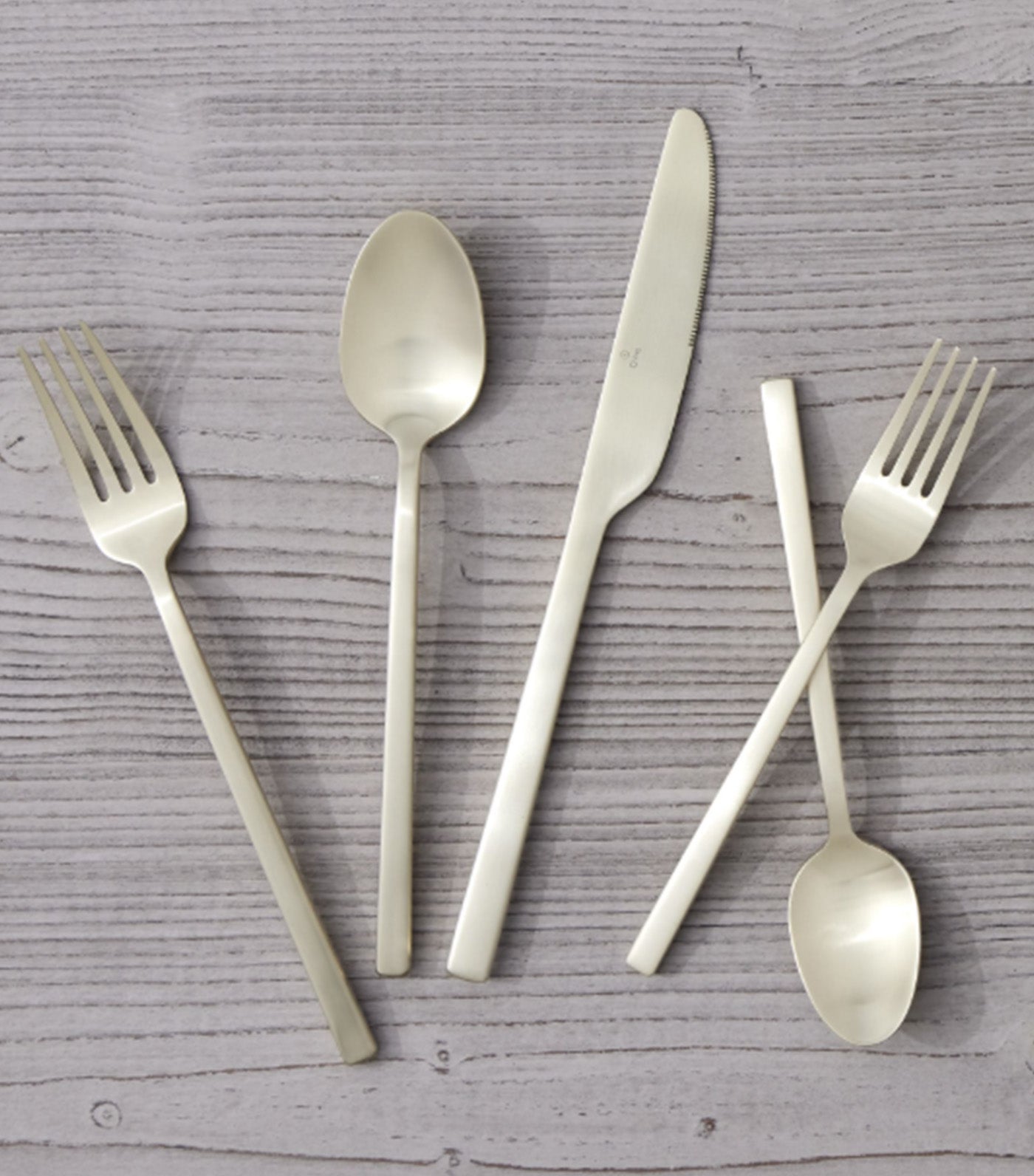 Briggs Flatware Set Champagne Satin