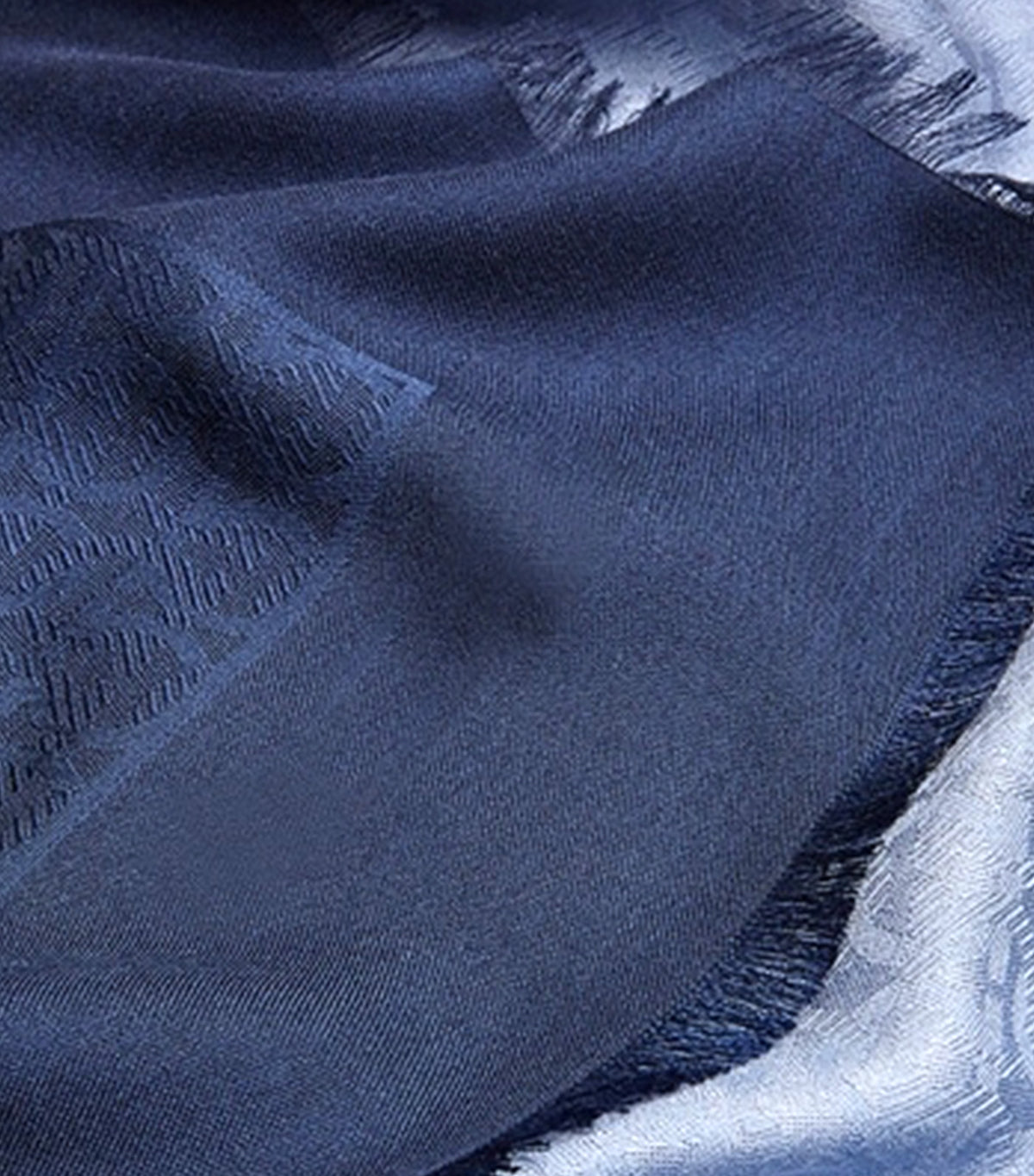 Gancini Shawl Ocean Blue/Light Blue