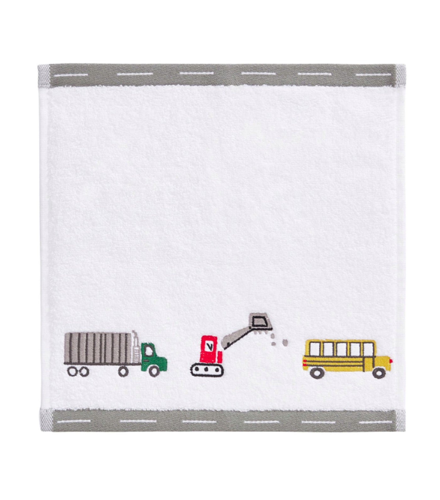 Busy Trucks Bath Towels