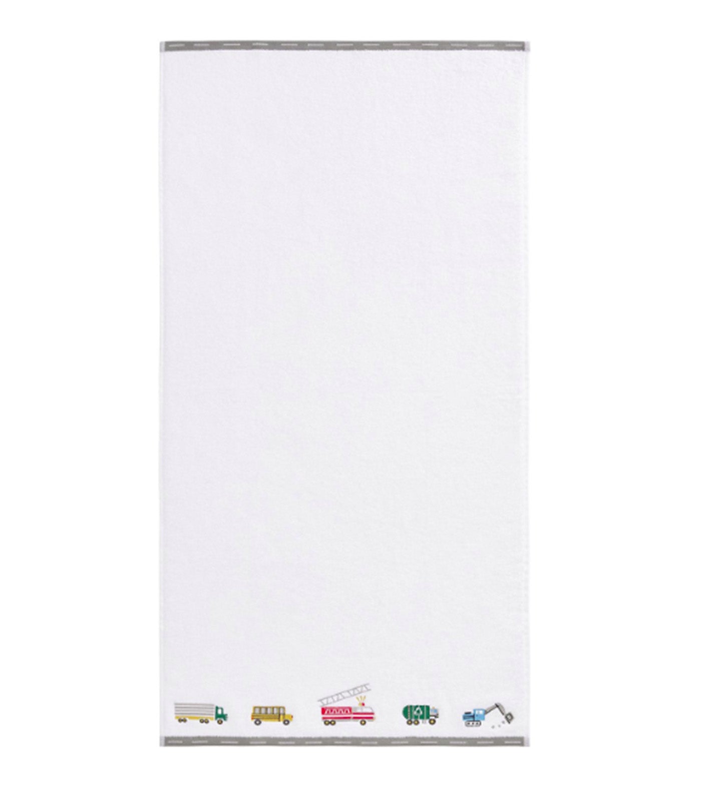 Busy Trucks Bath Towels