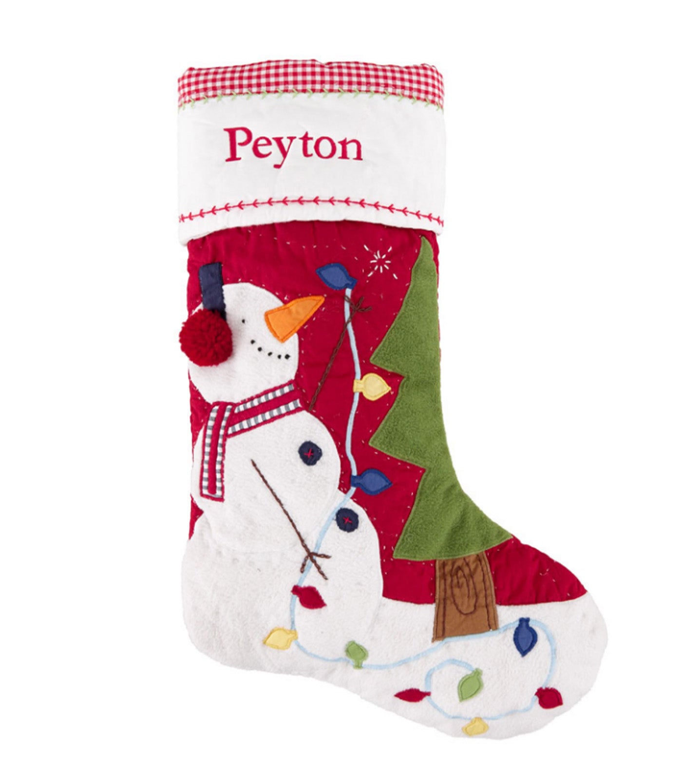 Quilted Christmas Stocking Collection