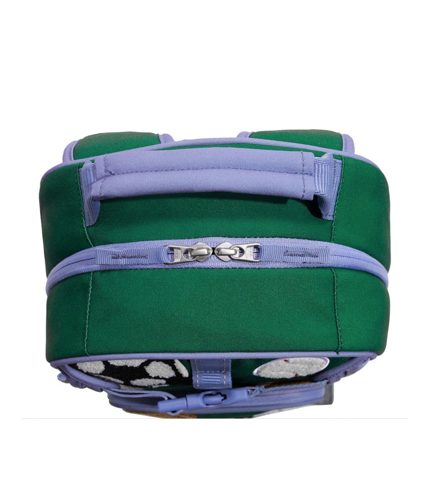 Pottery Barn Kids Mackenzie Sports Chenille Small Backpack Green