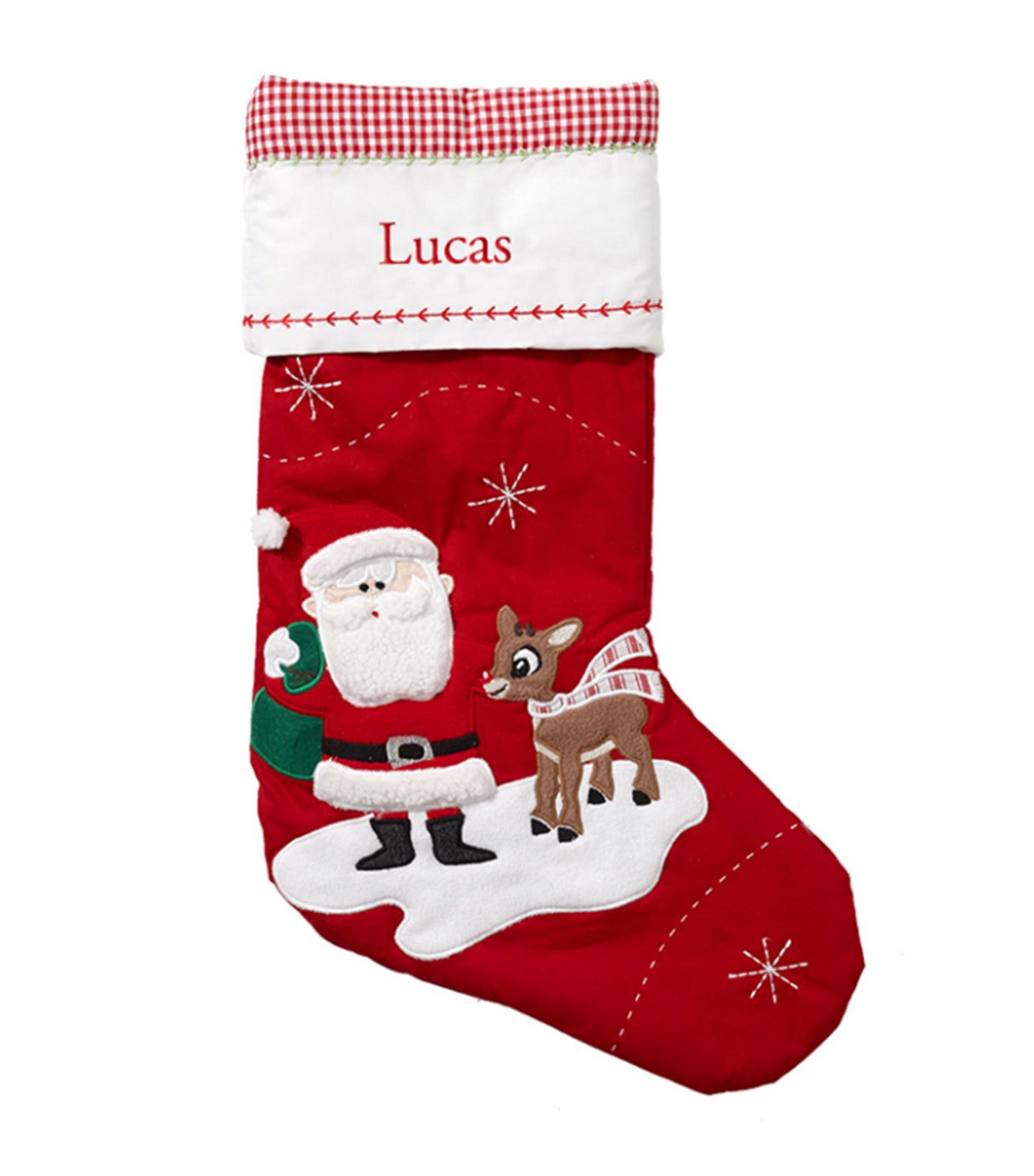 Quilted Christmas Stocking Collection