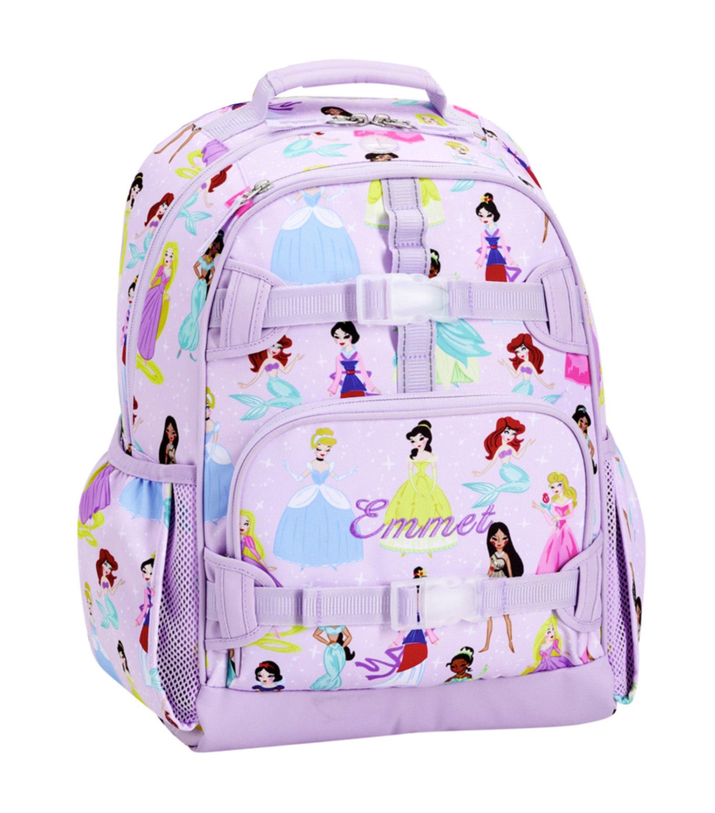 Pottery Barn Kids Mackenzie Disney Princess Large Backpack Lavender