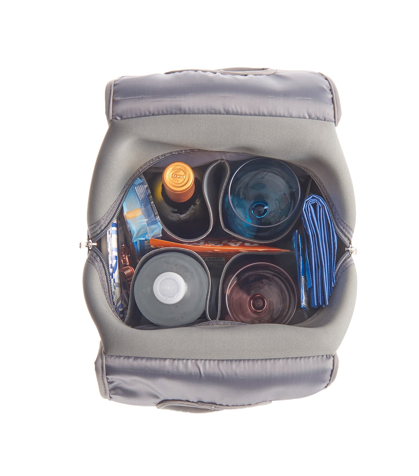 Beverage Tote Gray