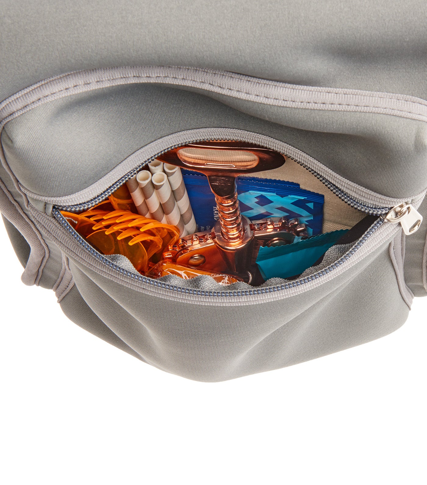 Beverage Tote Gray