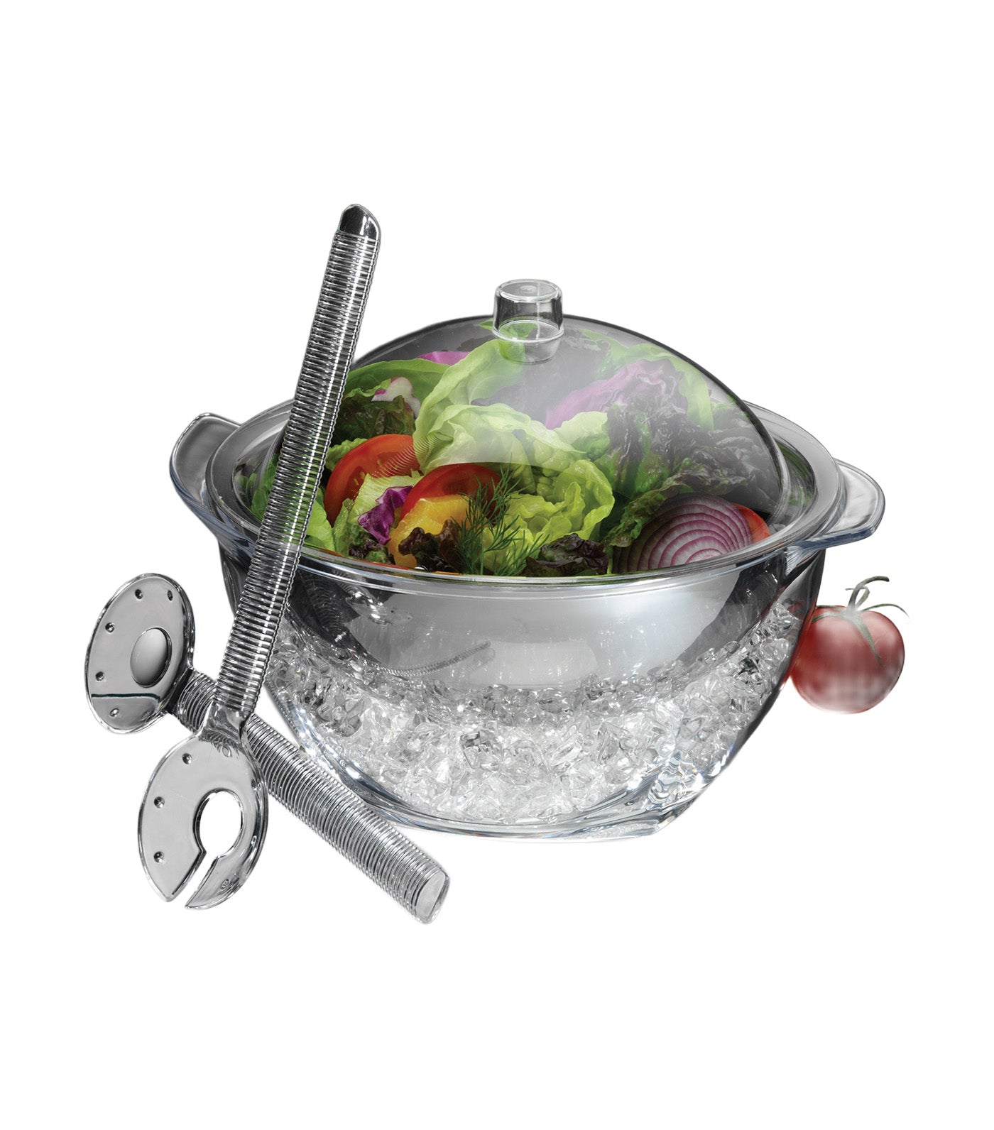Iced Salad Bowl With Lid