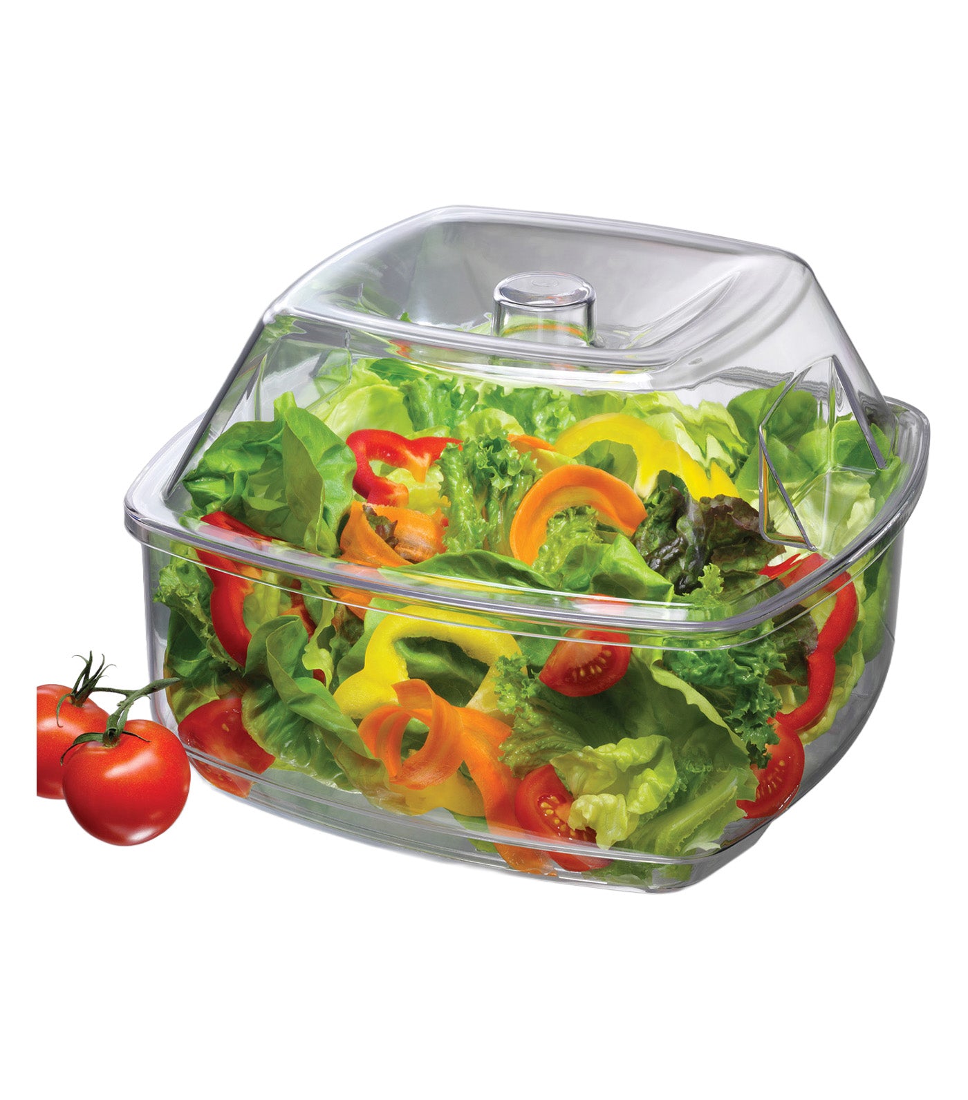 Flip-Lid Salad On Ice Bowl