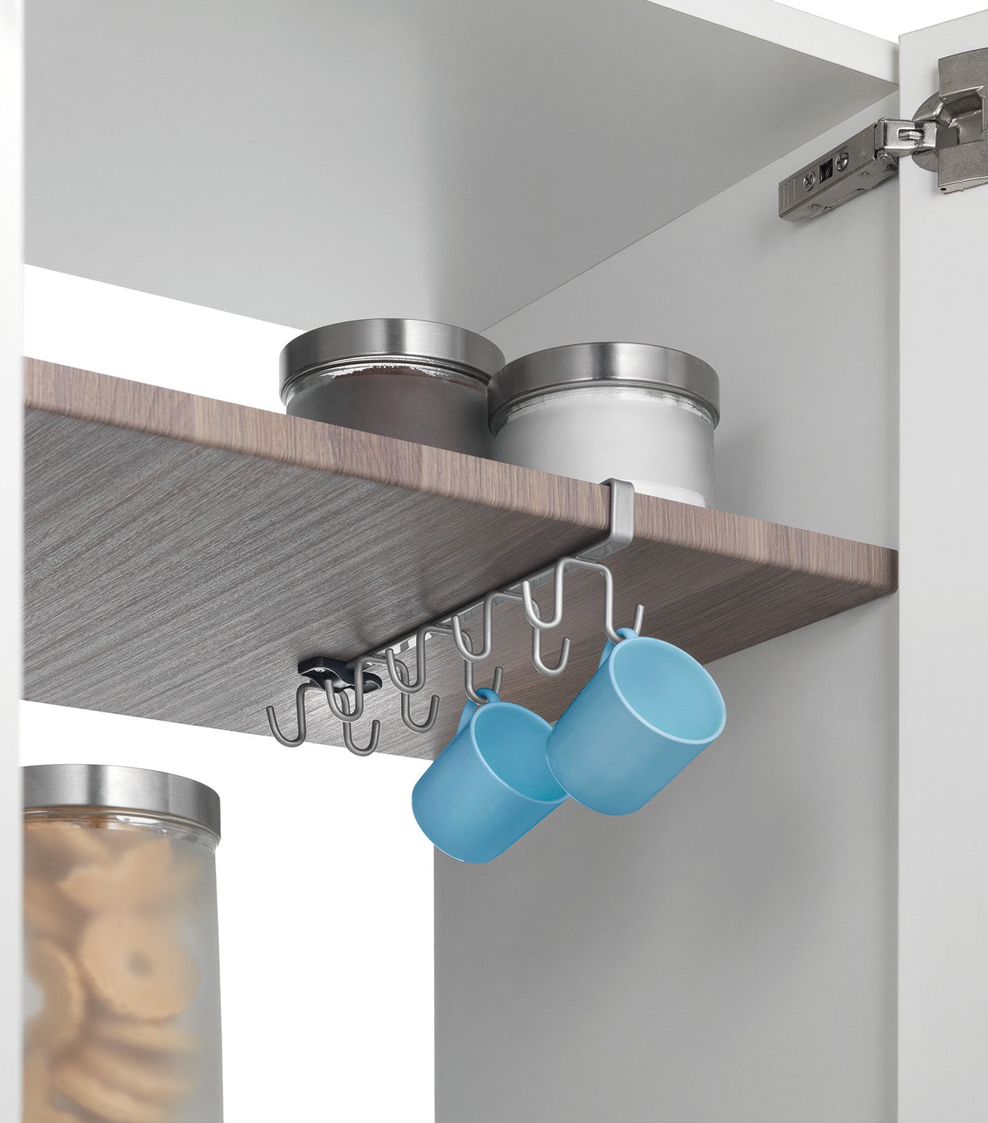 UShelf Multi Hooks SIlver