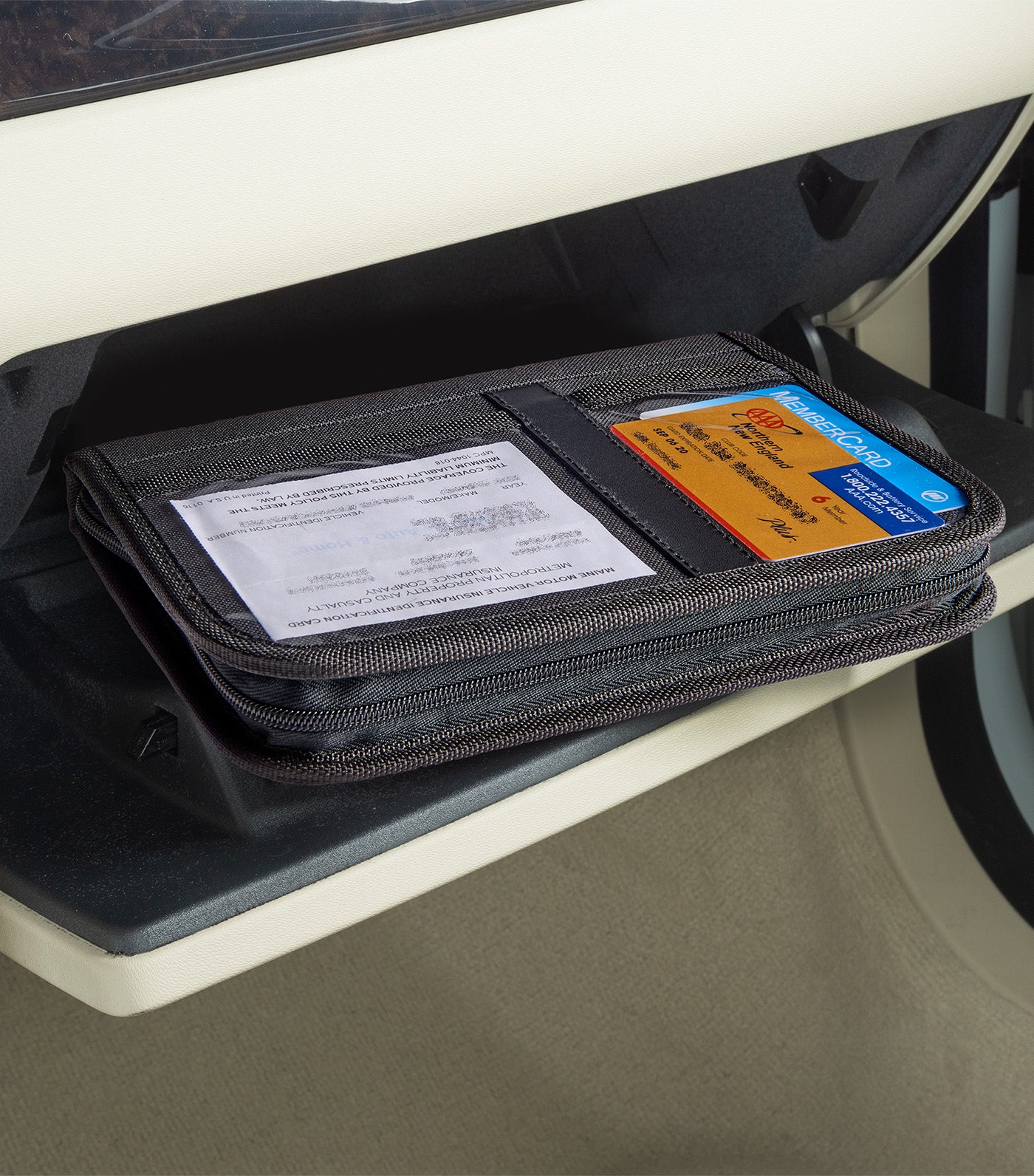 Car Document Case Black