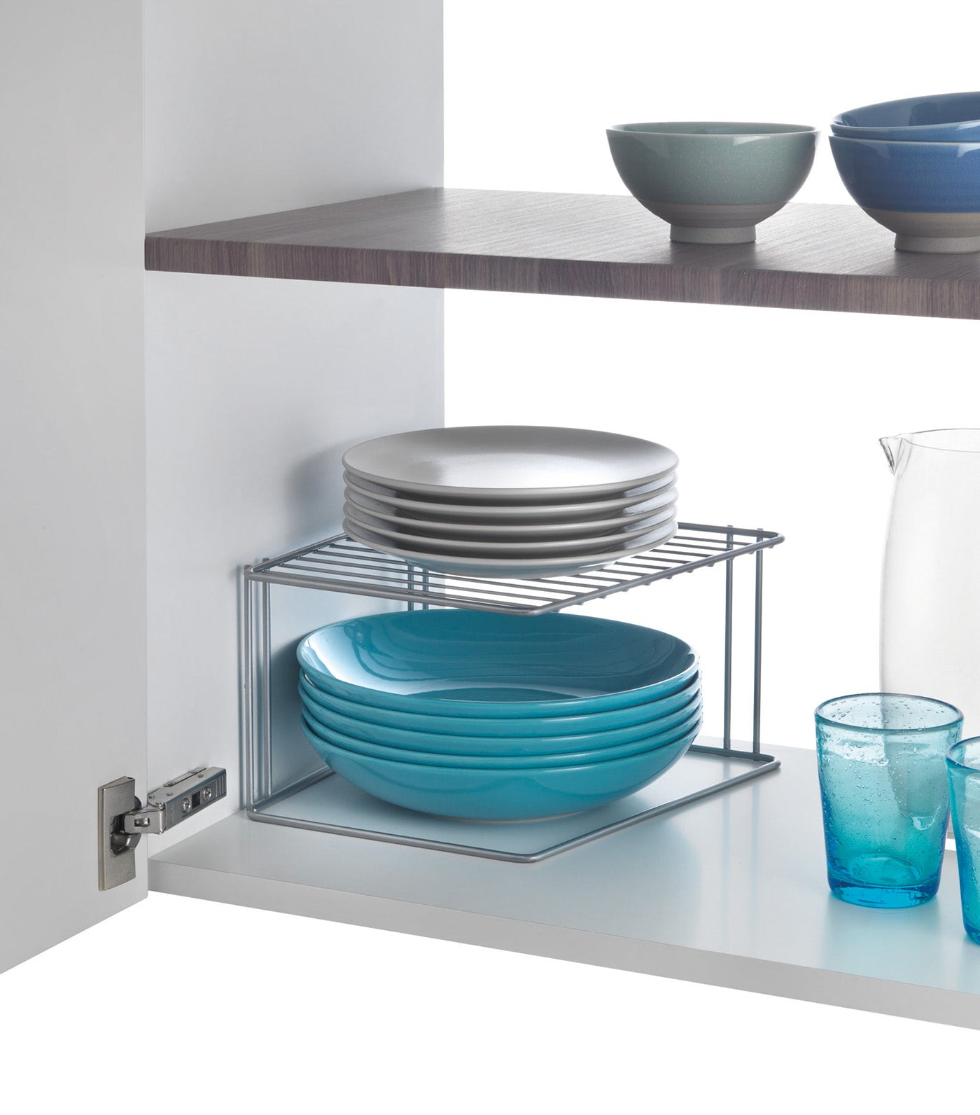 Corner Shelf Silver