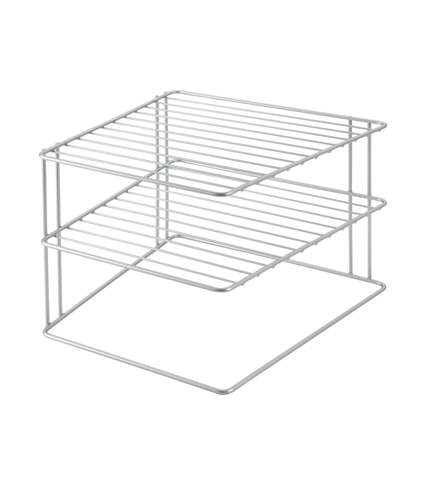 Corner Shelf Silver