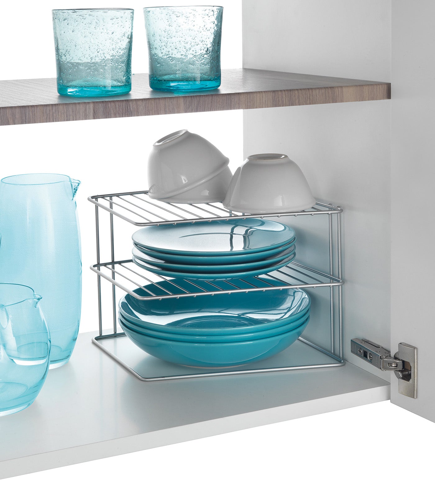 Corner Shelf Silver