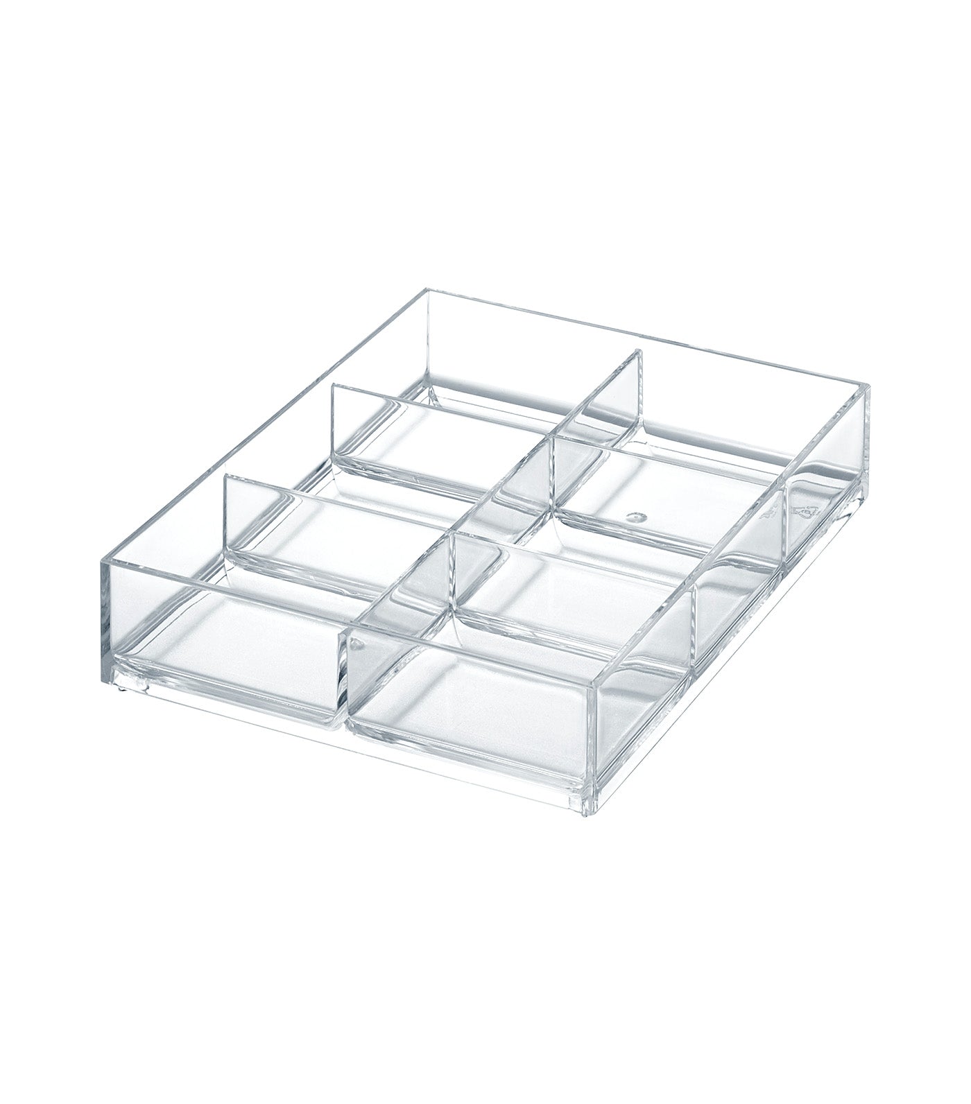 MakeRoom Mix System Tray 6 Dividers Clear 