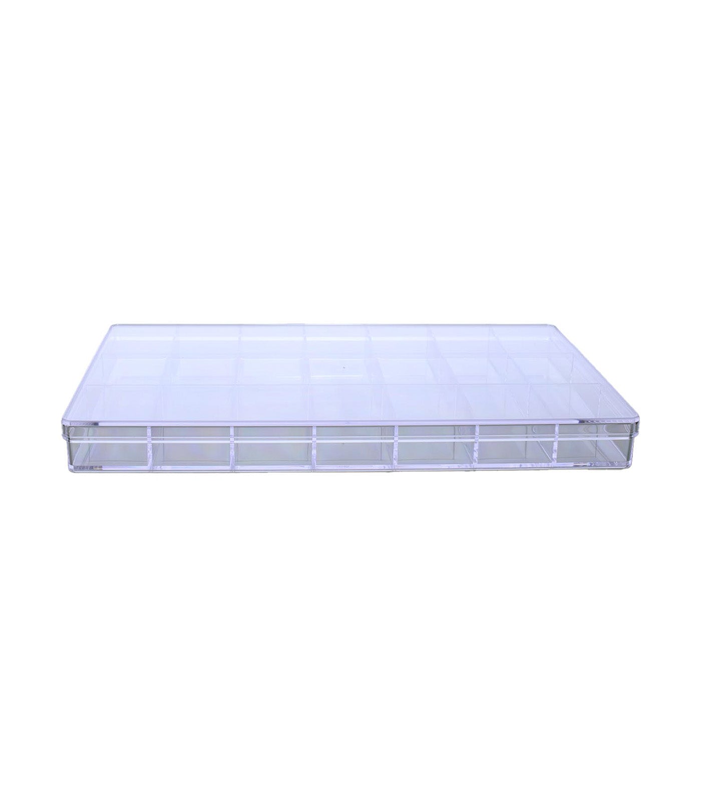 Transparent Box - 21 Dividers Clear