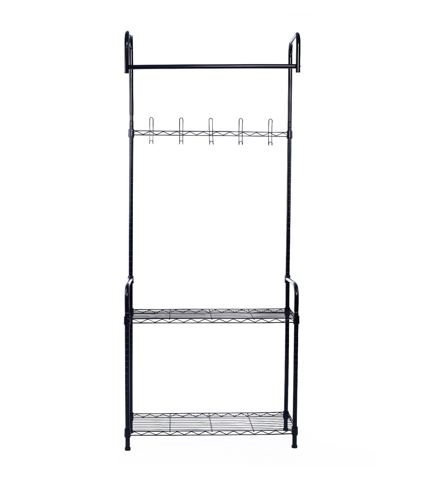 Entryway Garment Rack Black