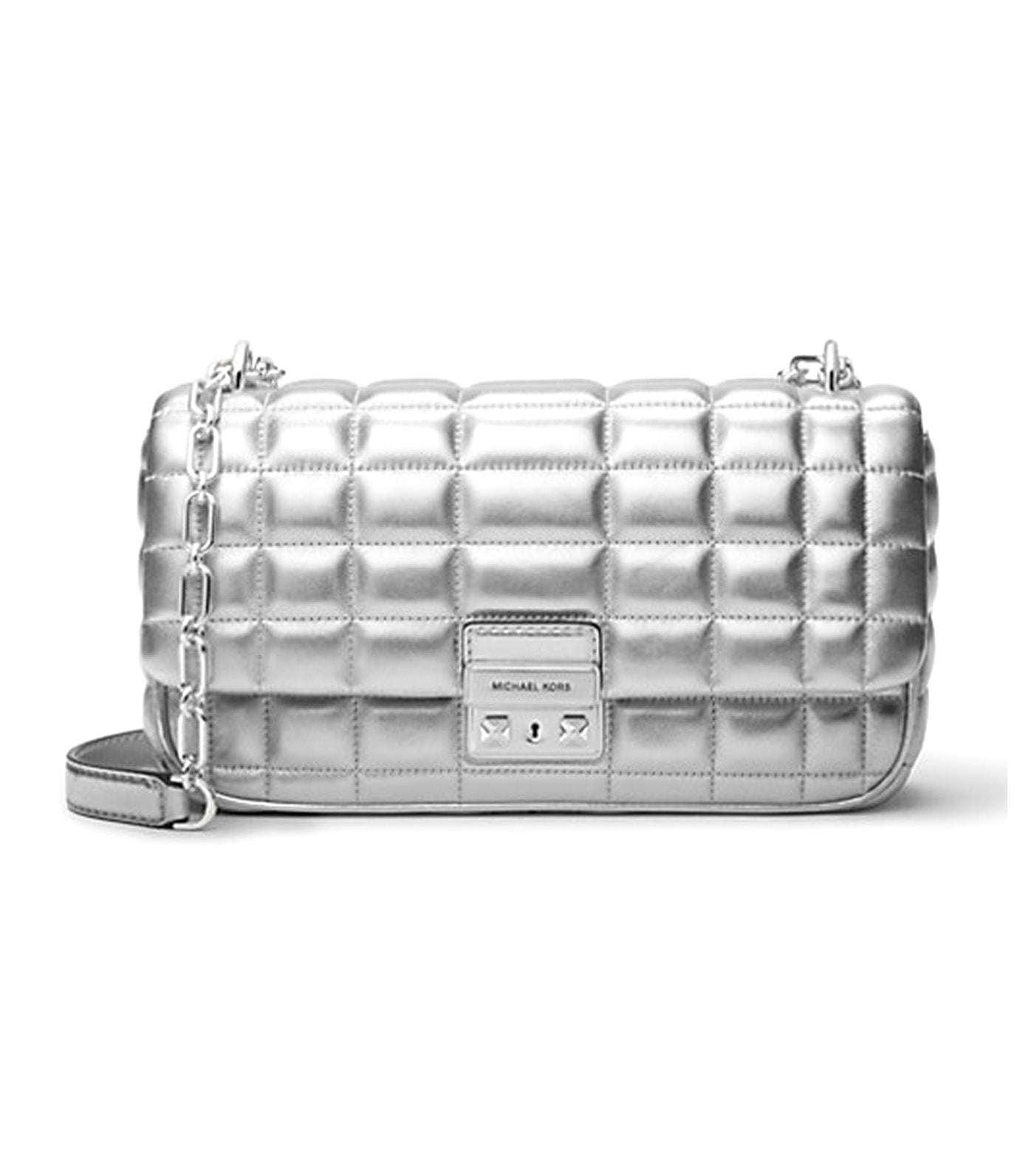 Tribeca Large Quilted Leather Shoulder Bag