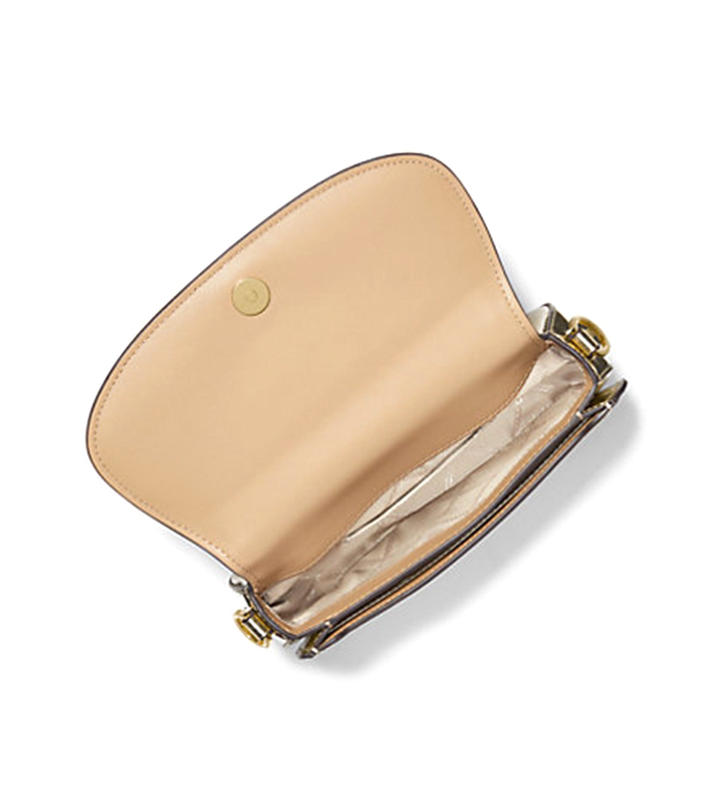 Mila Small Metallic Leather Shoulder Bag