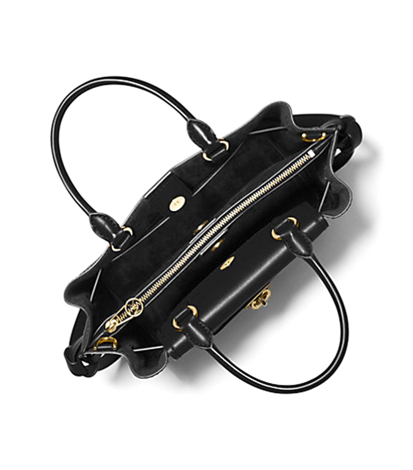Hamilton Legacy Small Belted Satchel Black