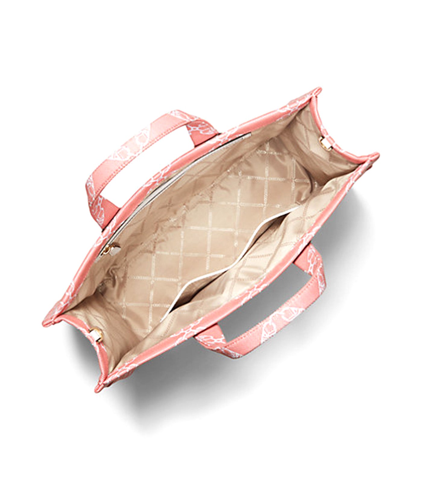 Gigi Large Empire Logo Jacquard Tote Bag