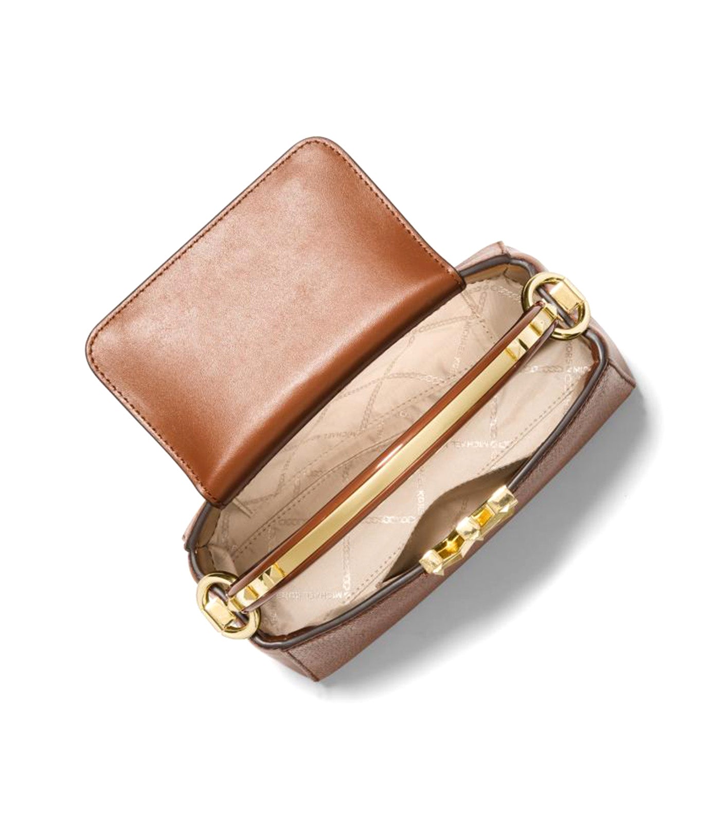 Karlie Small Leather Crossbody Bag