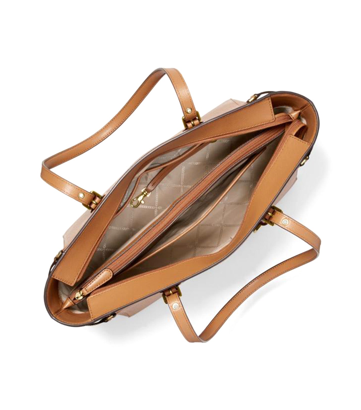 Voyager Medium Crossgrain Leather Tote Bag