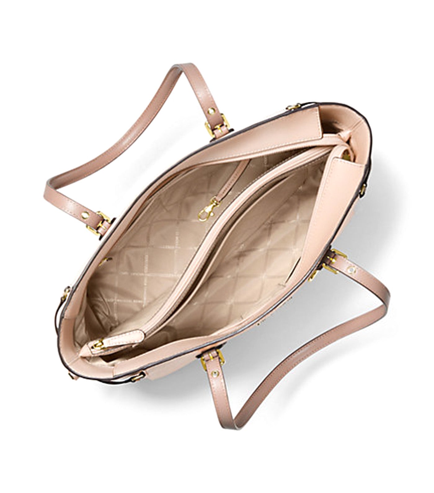 Voyager Medium Crossgrain Leather Tote Bag