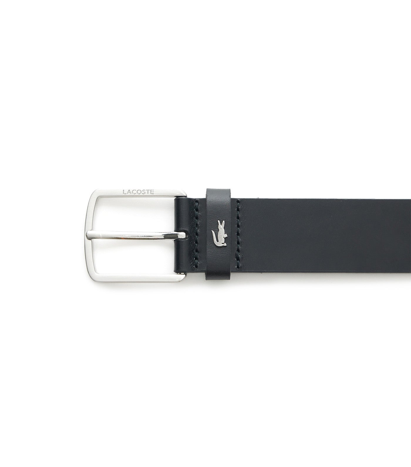 Smooth Leather Belt Noir