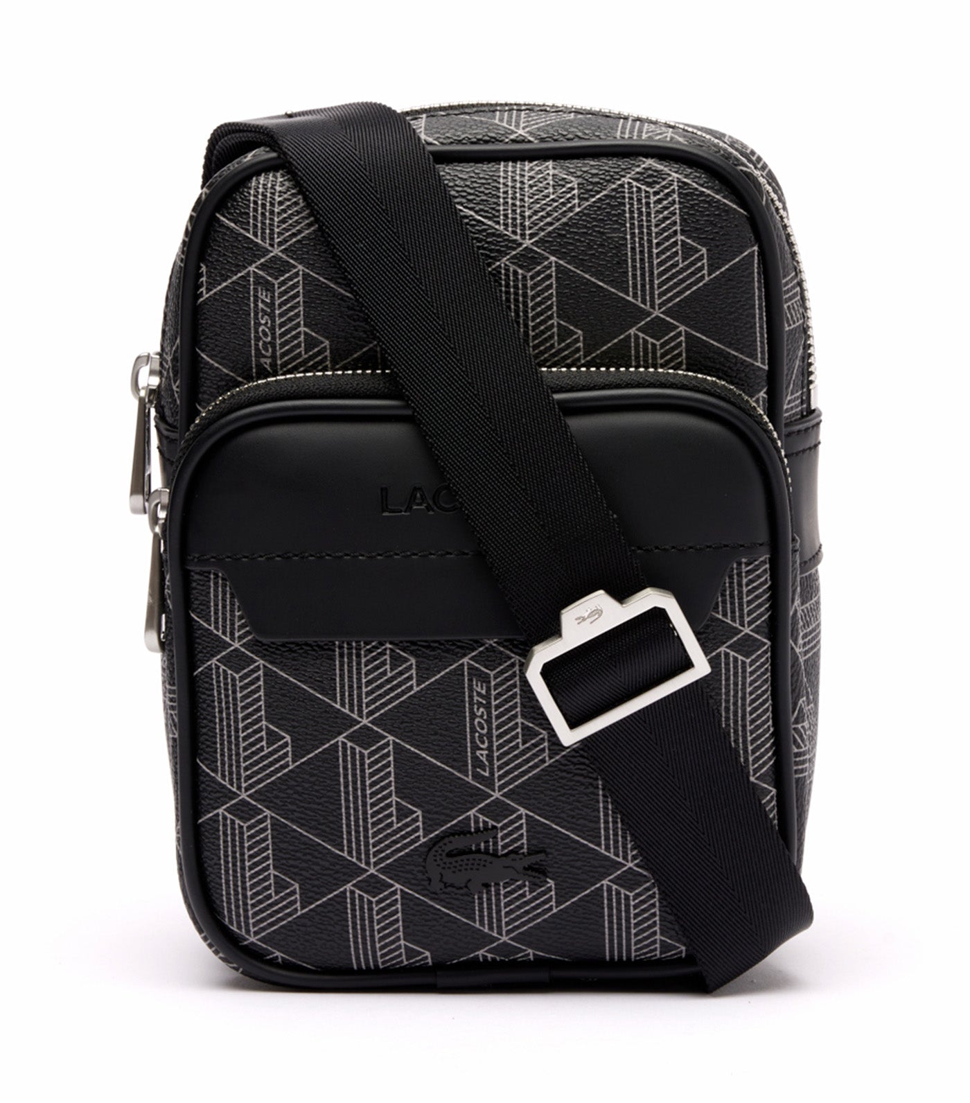 Small The Blend Shoulder Satchel Bag Monogram Noir Gris