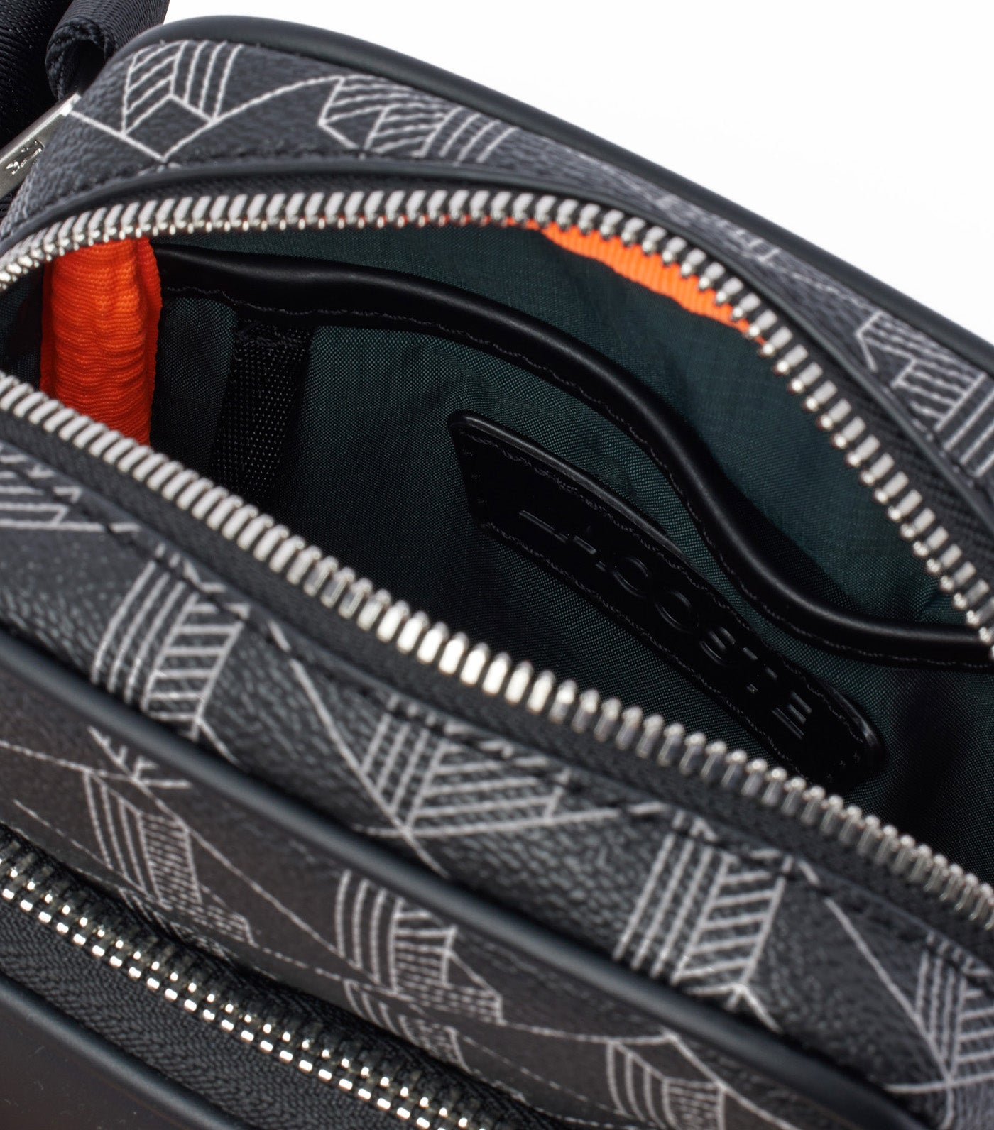 Small The Blend Shoulder Satchel Bag Monogram Noir Gris