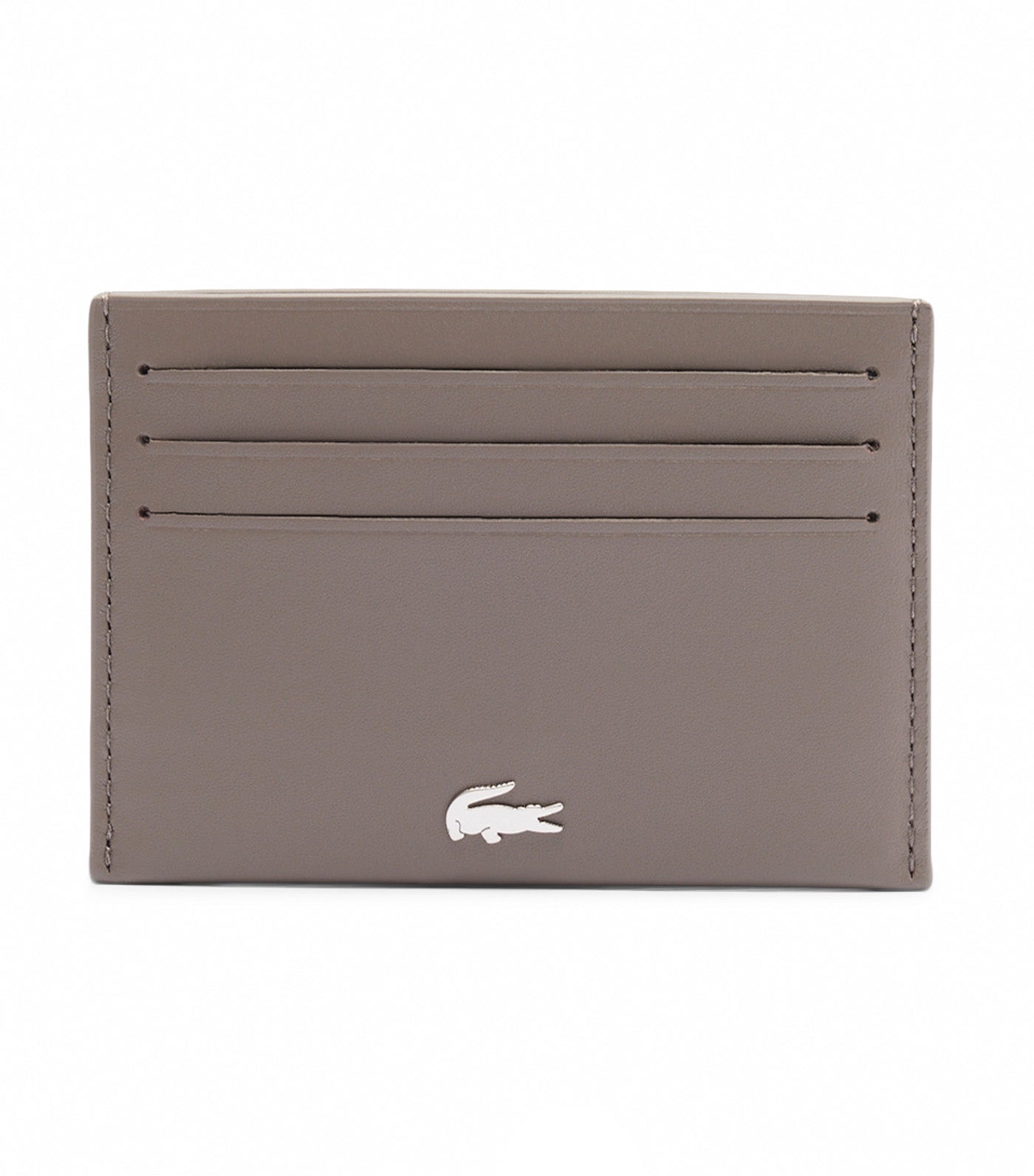 Lacoste FG Leather Card Holder Morel