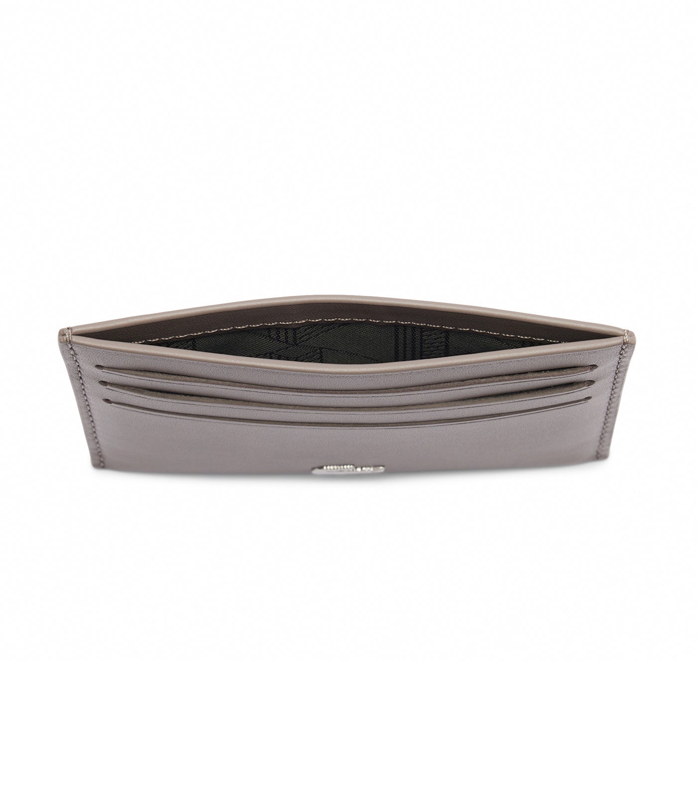 Lacoste FG Leather Card Holder Morel
