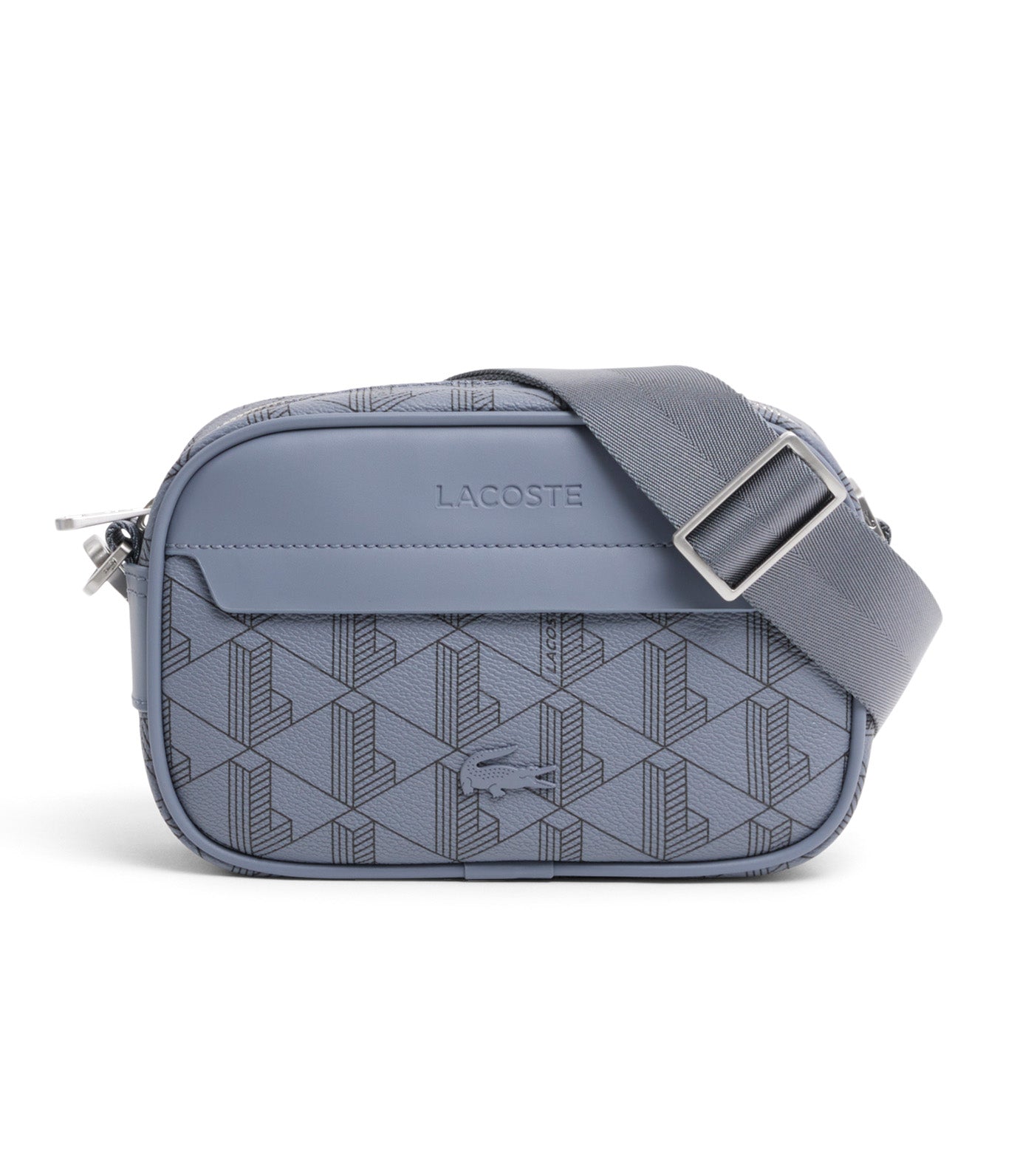 Men's The Blend Small Monogram Canvas Crossbody Bag Mono Folkstone Gray Abime