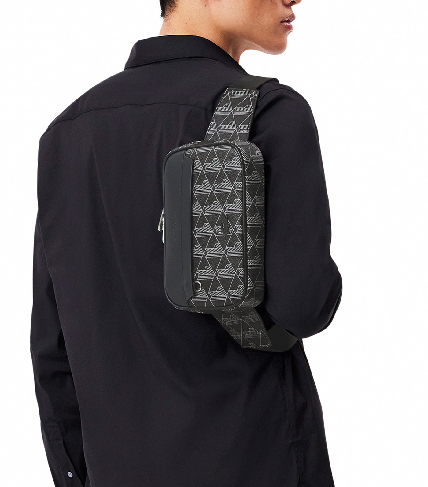 The Blend Belt Bag Monogram Noir Gris