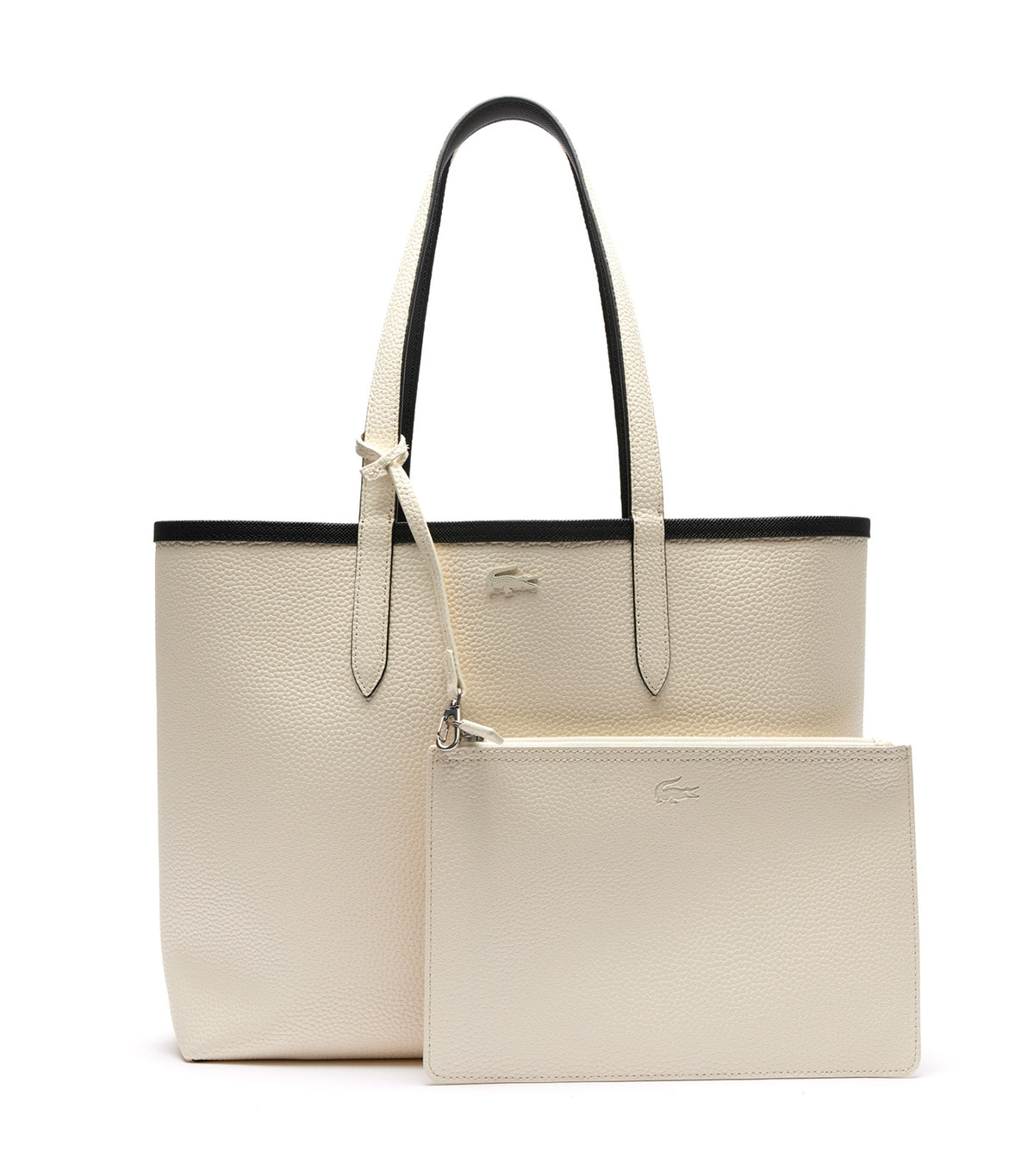 Anna Reversible Tote Noir Farine