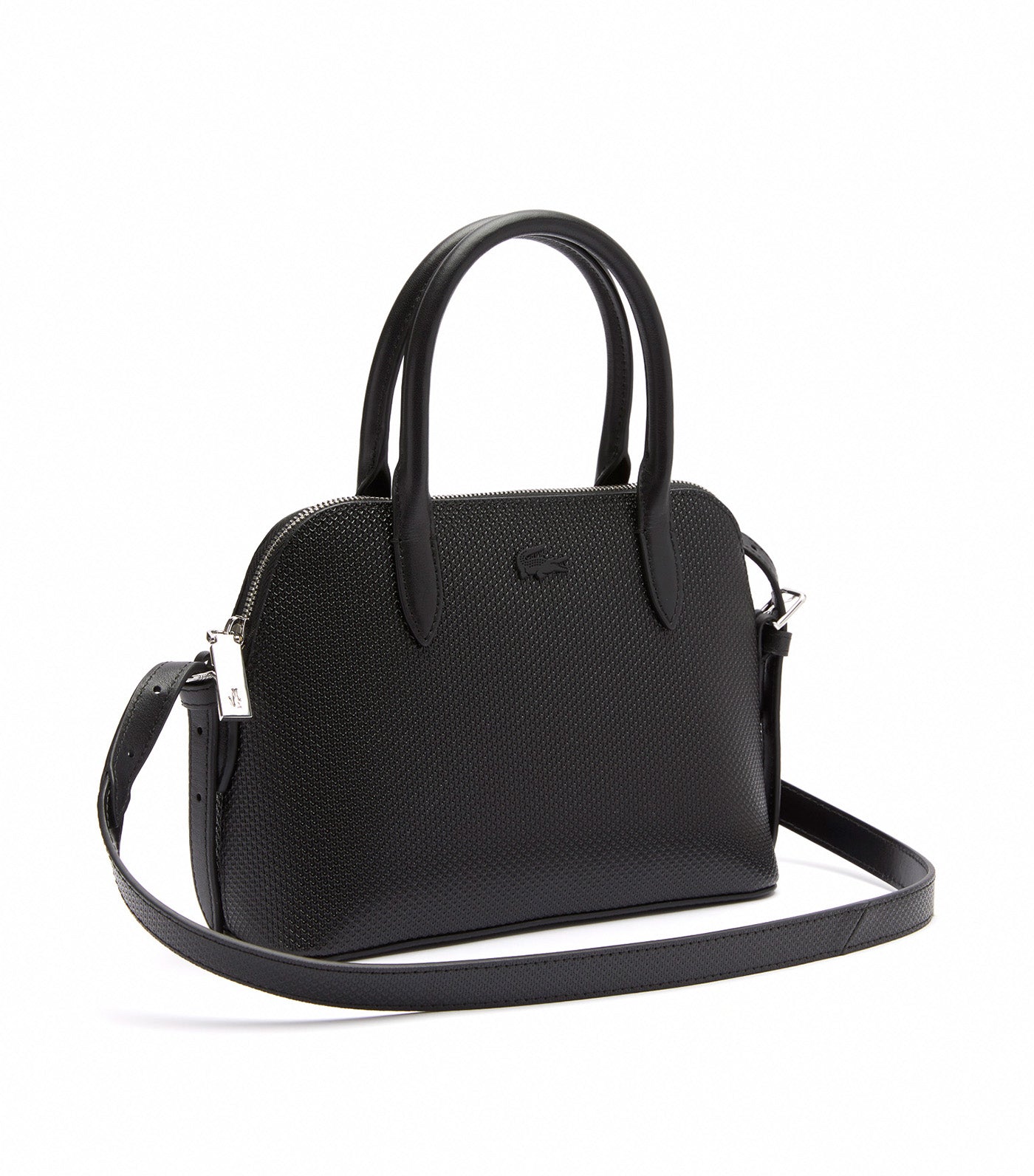 Small Piqué Leather Chantaco Bugatti Bag