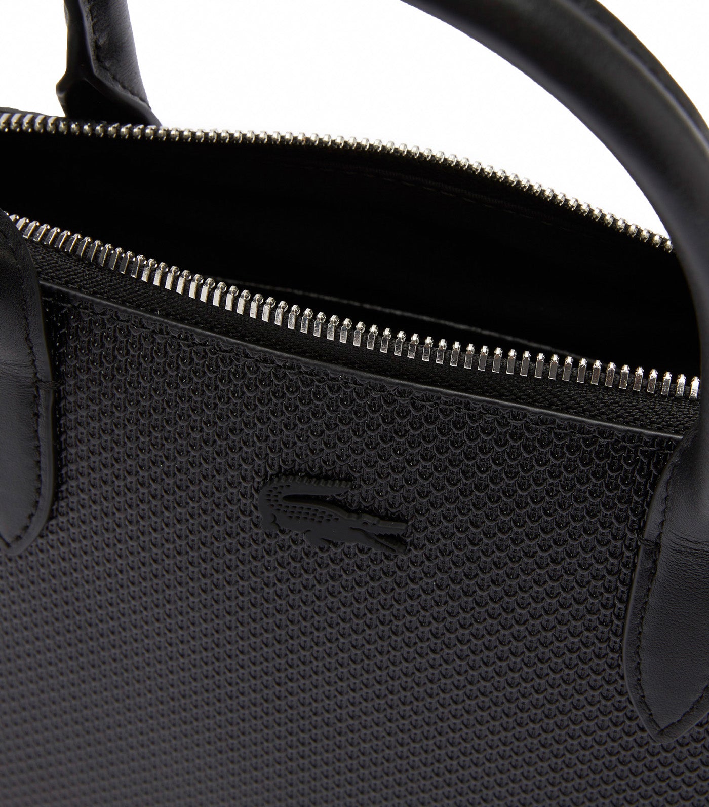 Small Piqué Leather Chantaco Bugatti Bag