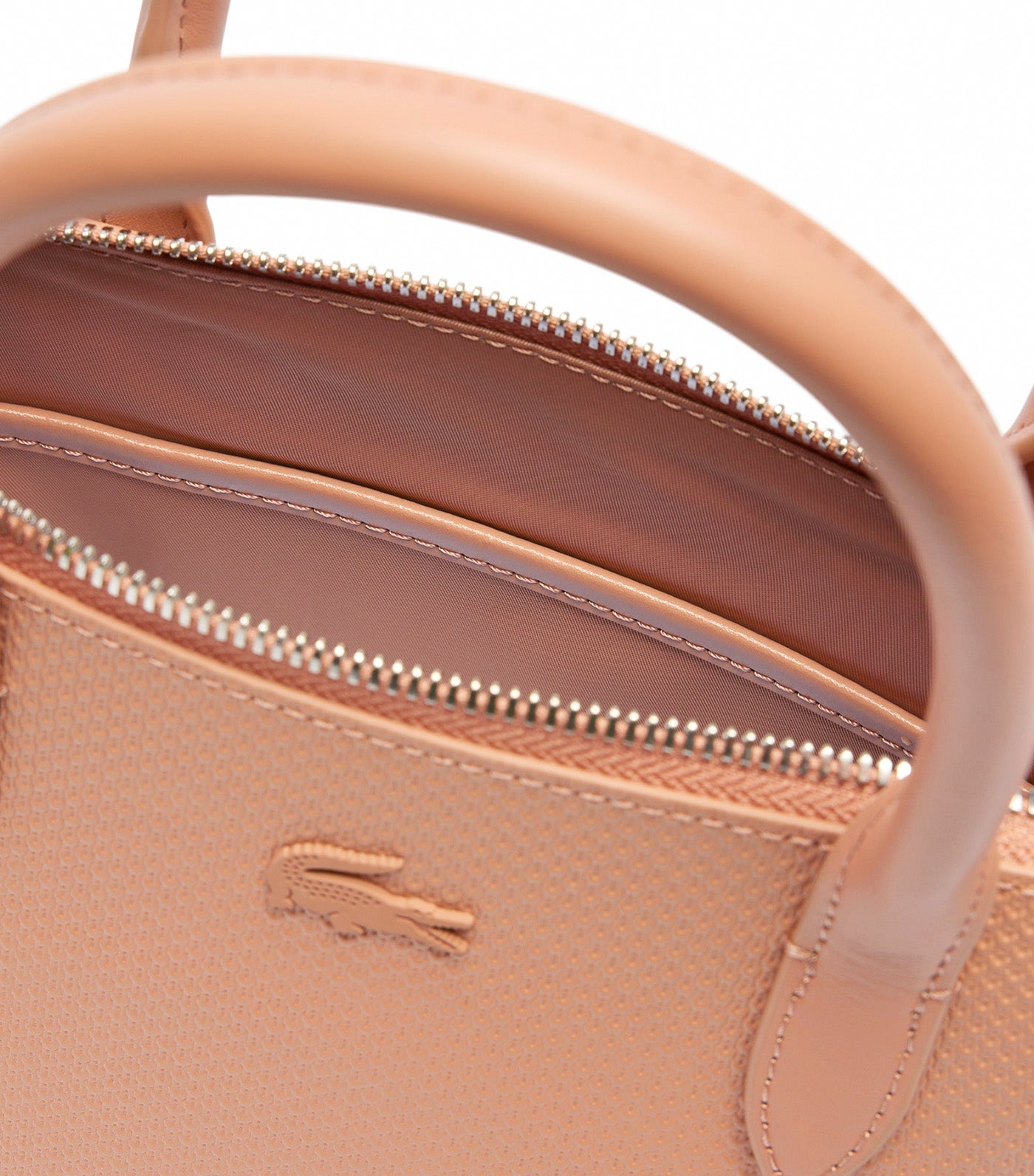 Small Piqué Leather Chantaco Bugatti Bag