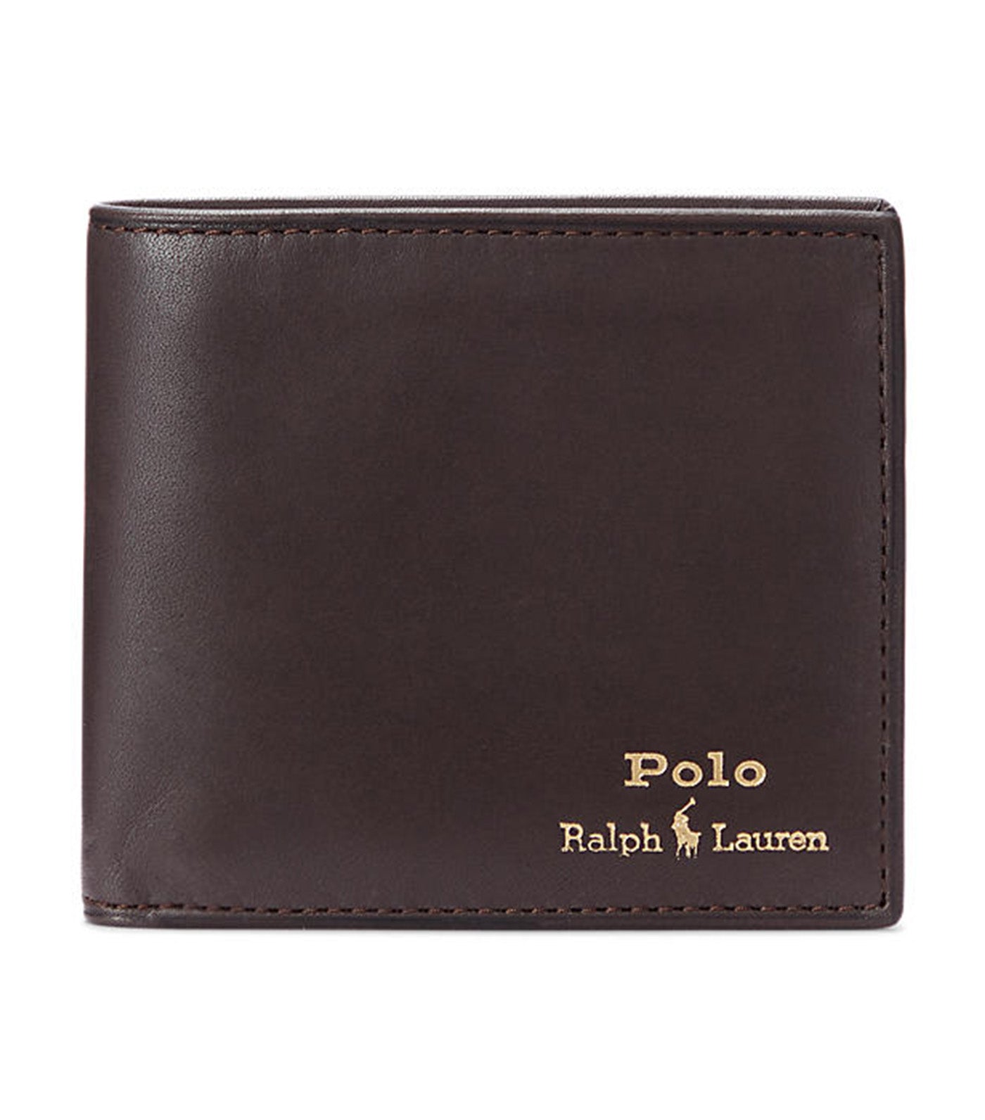 Men's Leather Billfold Wallet Brown