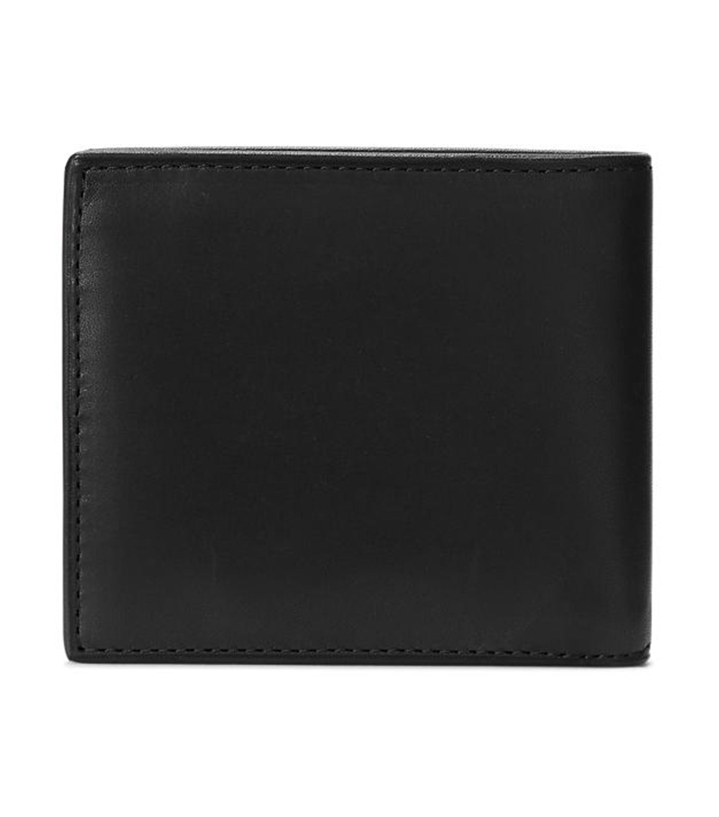 Men's Leather Billfold Wallet Black