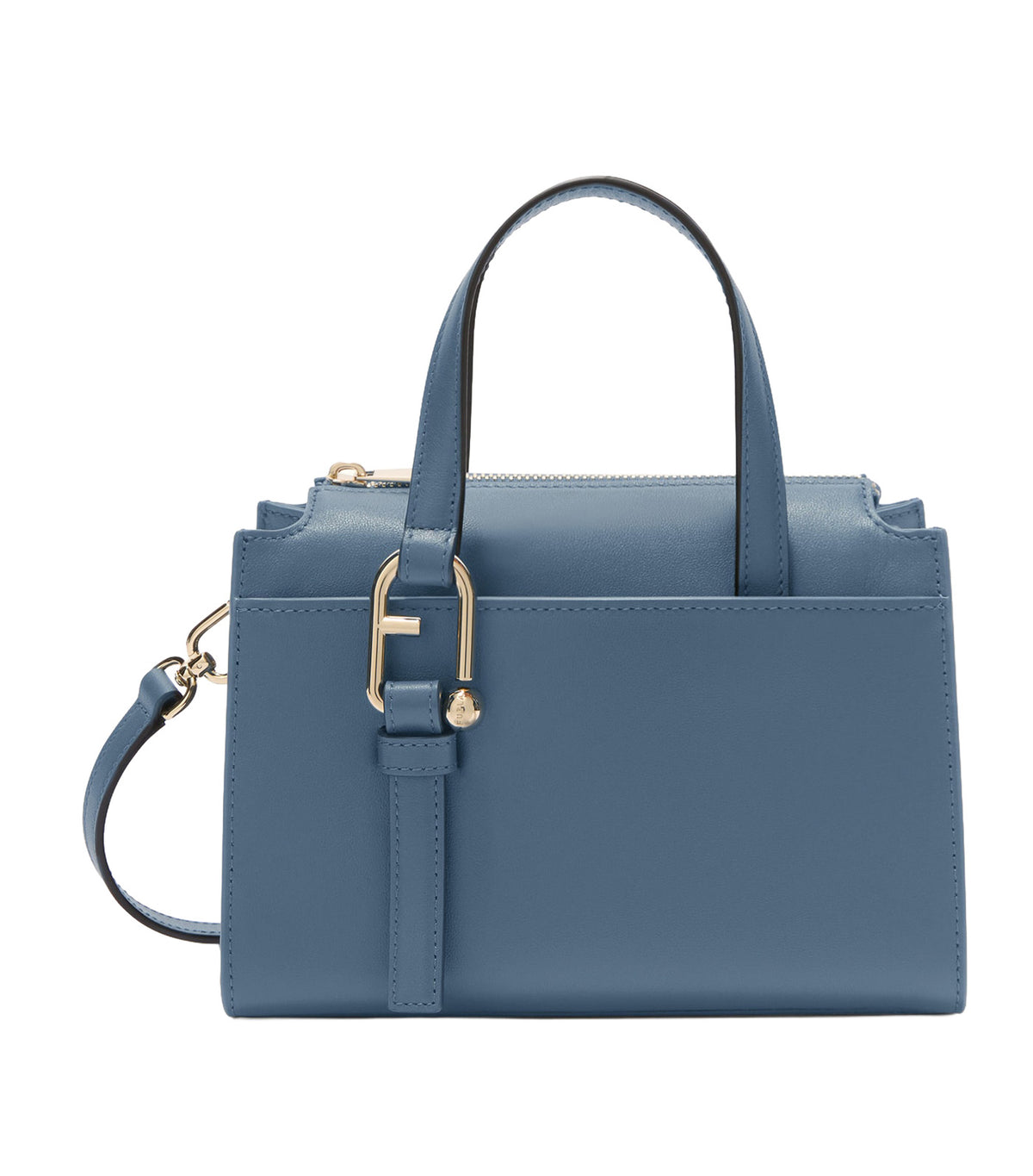 Nuvola S Boston Bag Grigio Blu