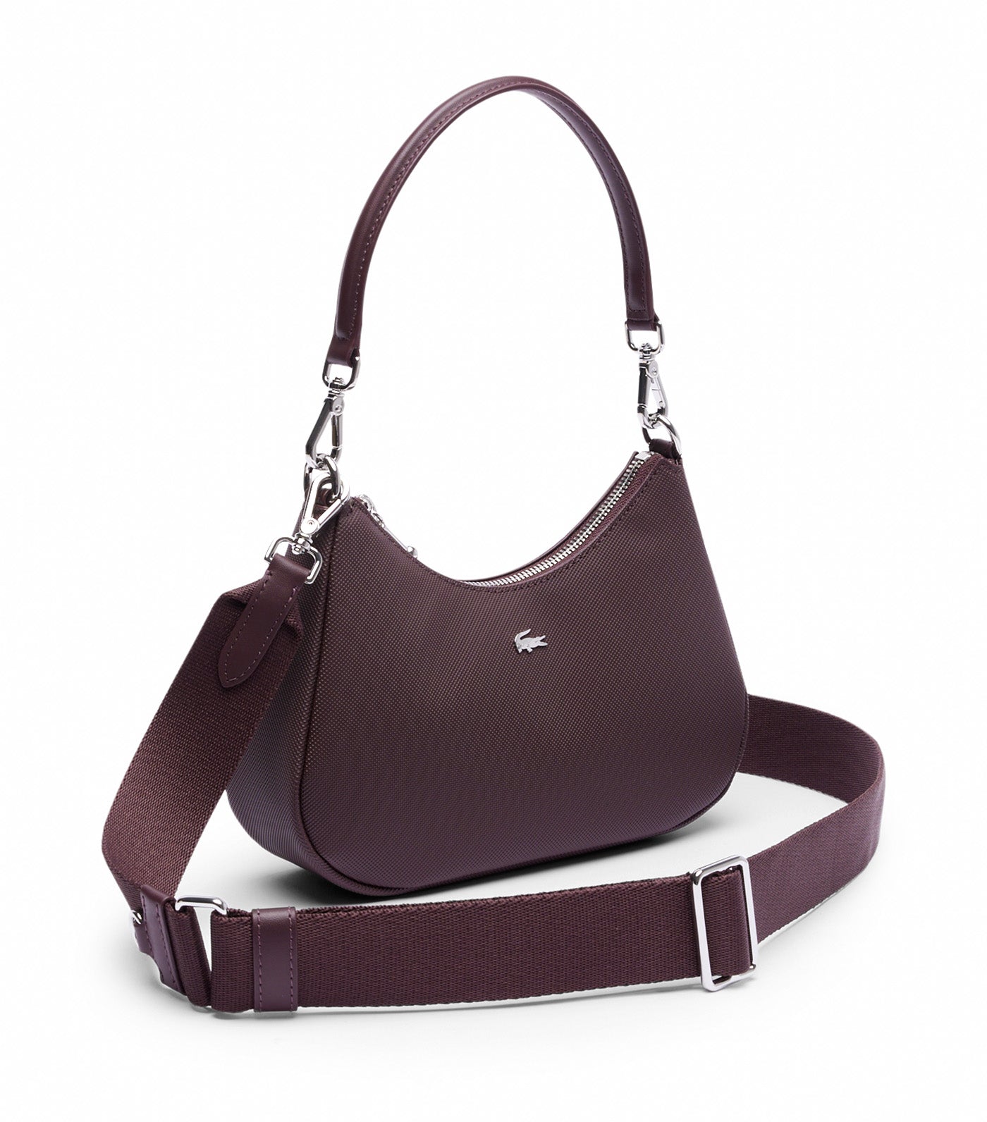 Lacoste Daily City Shoulder Bag Fudge